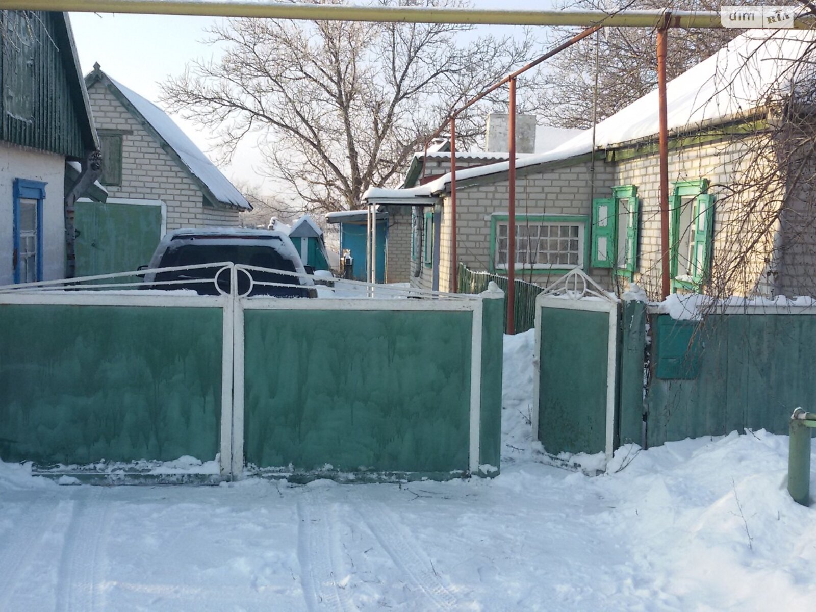 одноэтажный дом с гаражом, 55.5 кв. м, кирпич. Продажа в Новостепановке фото 1 одноэтажный дом с гаражом, 55.5 кв. м, кирпич. Продажа в Новостепановке фото 1