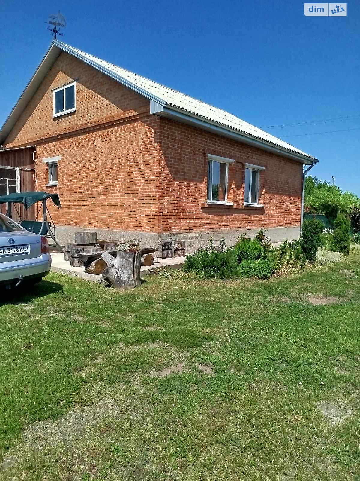 одноэтажный дом с отоплением, 69.8 кв. м, кирпич. Продажа в Новых Мартиновичах фото 1 одноэтажный дом с отоплением, 69.8 кв. м, кирпич. Продажа в Новых Мартиновичах фото 1