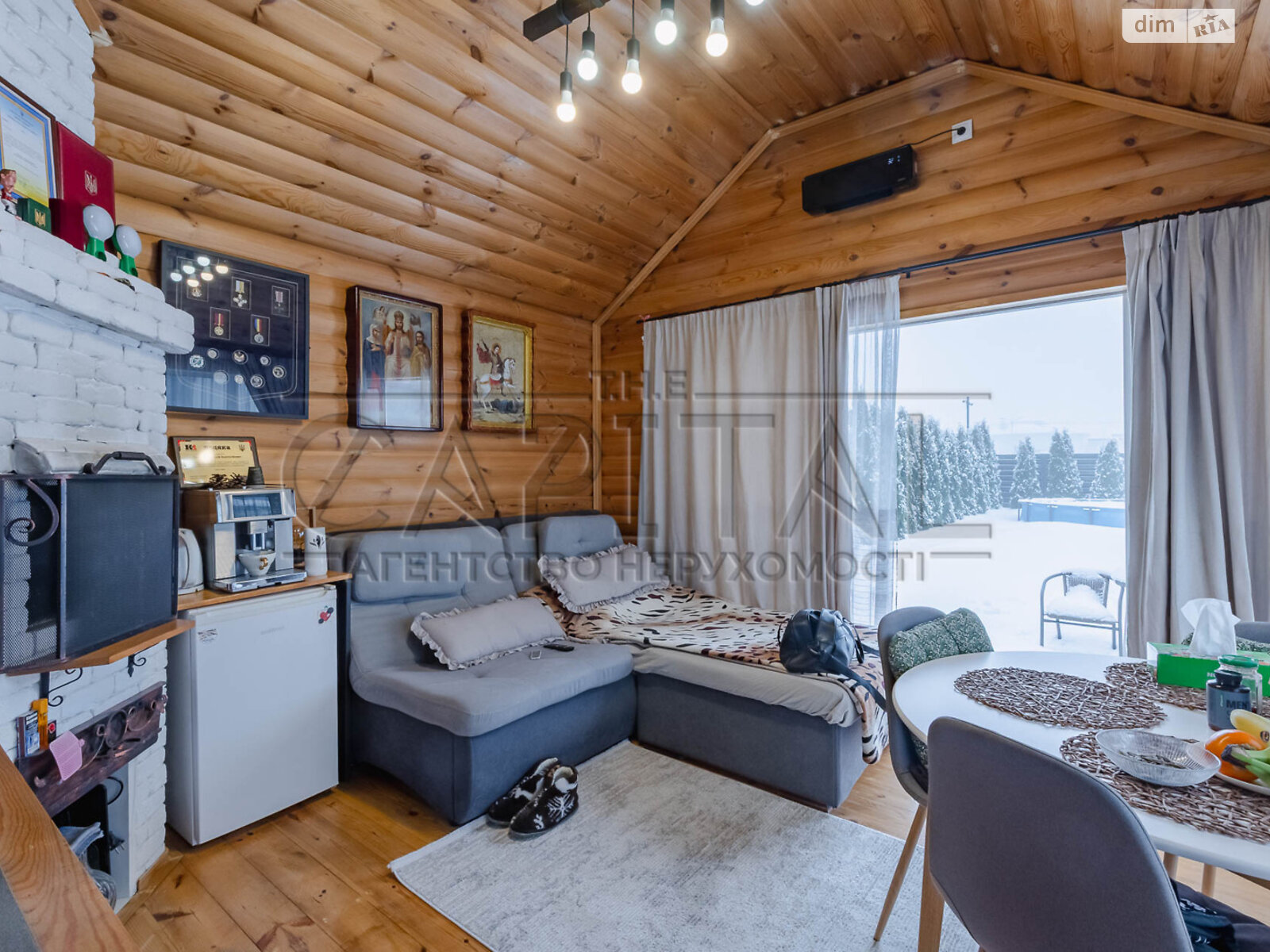 двухэтажный дом с гаражом, 206.1 кв. м, кирпич. Продажа в Новых Петровцах фото 1