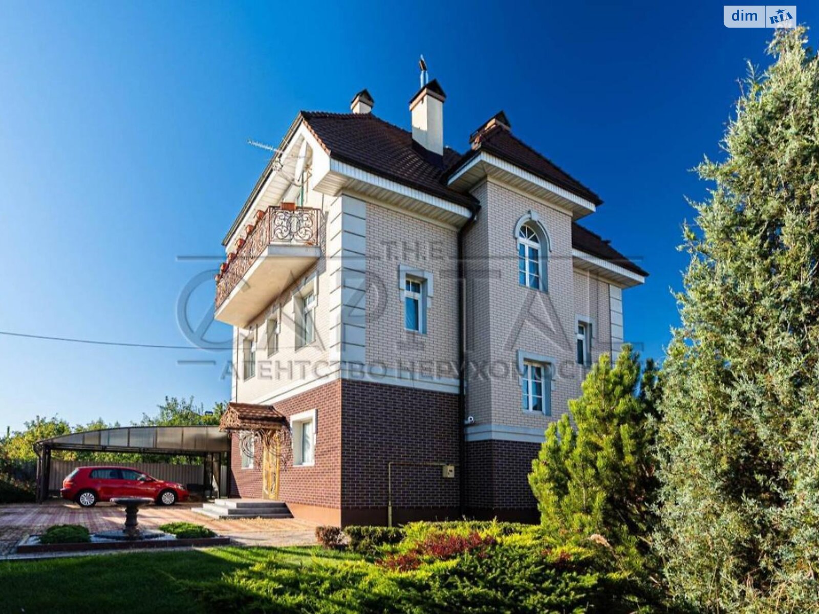 трехэтажный дом, 287.2 кв. м, кирпич. Продажа в Новых Петровцах фото 1 трехэтажный дом, 287.2 кв. м, кирпич. Продажа в Новых Петровцах фото 1