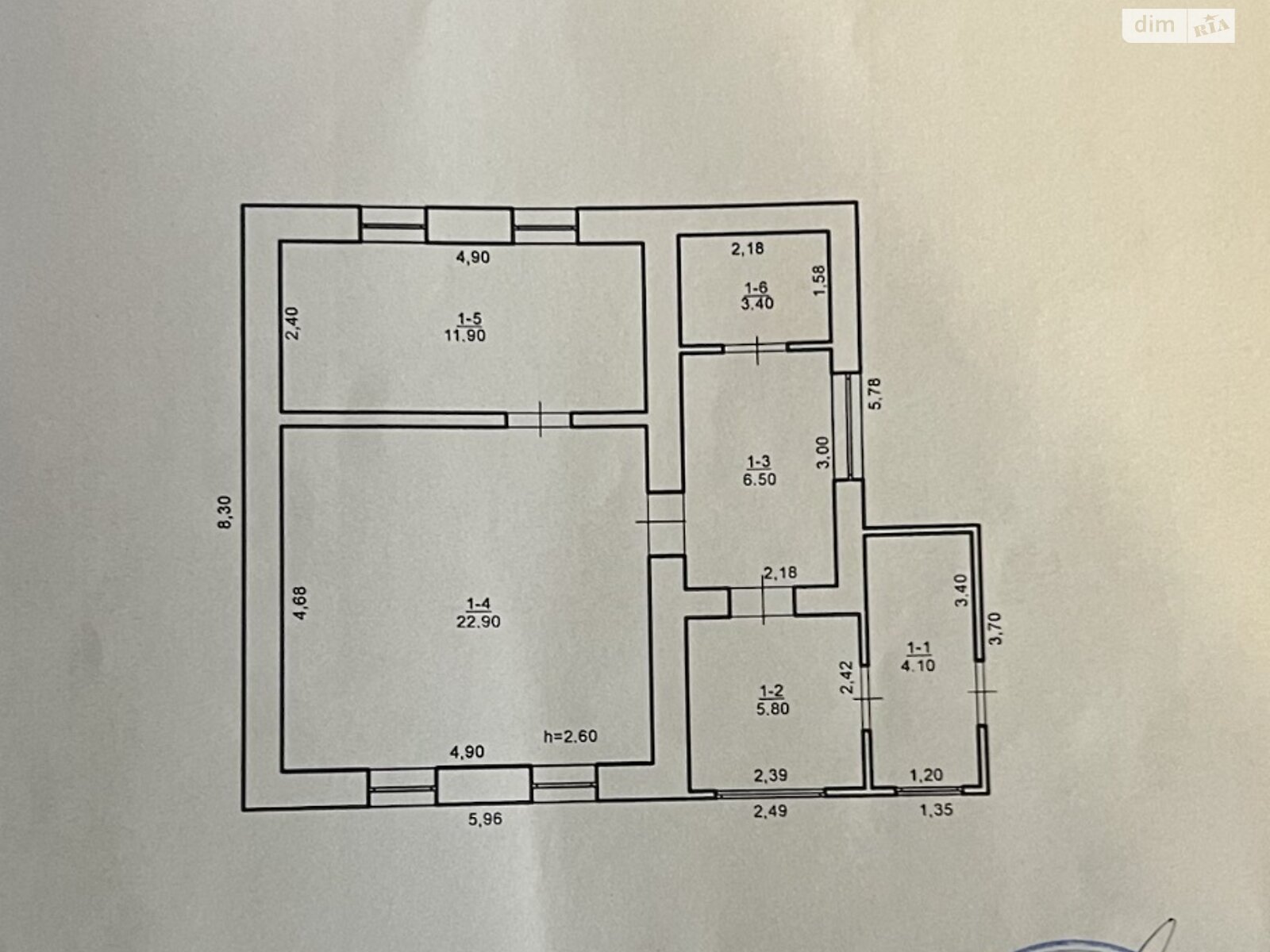 одноэтажный дом с гаражом, 75.2 кв. м, кирпич. Продажа в НовыйБуге район Новый Буг фото 1 одноэтажный дом с гаражом, 75.2 кв. м, кирпич. Продажа в НовыйБуге район Новый Буг фото 1