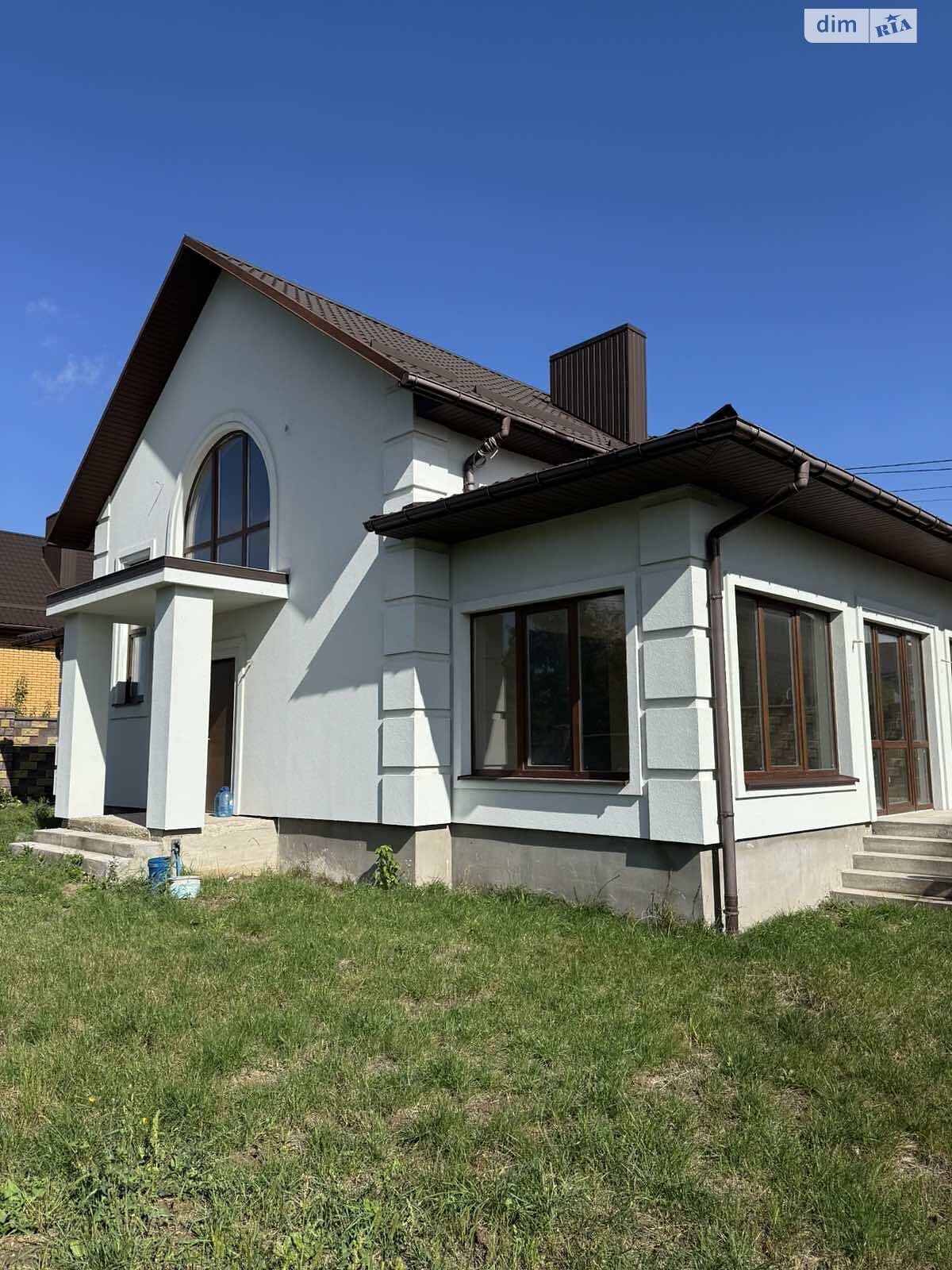 двухэтажный дом с гаражом, 182.4 кв. м, кирпич. Продажа в Обарове фото 1