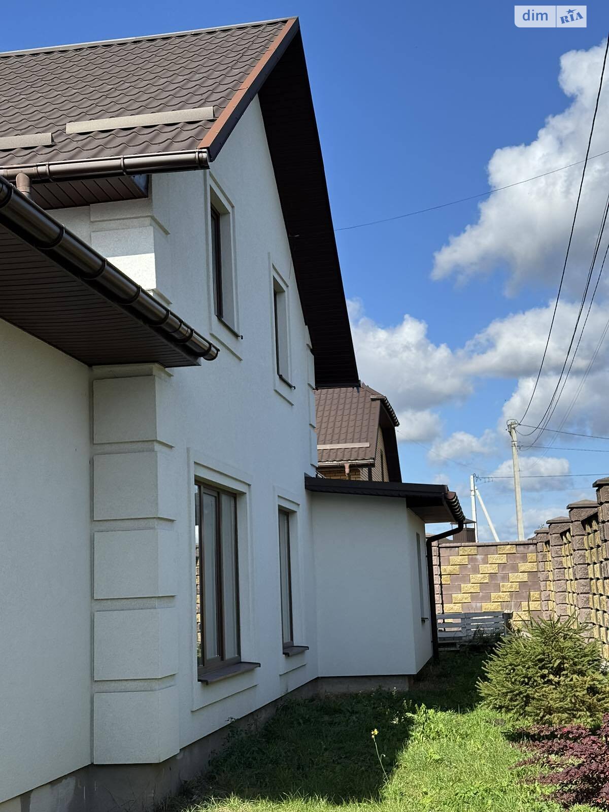 двухэтажный дом с гаражом, 182.4 кв. м, кирпич. Продажа в Обарове фото 1