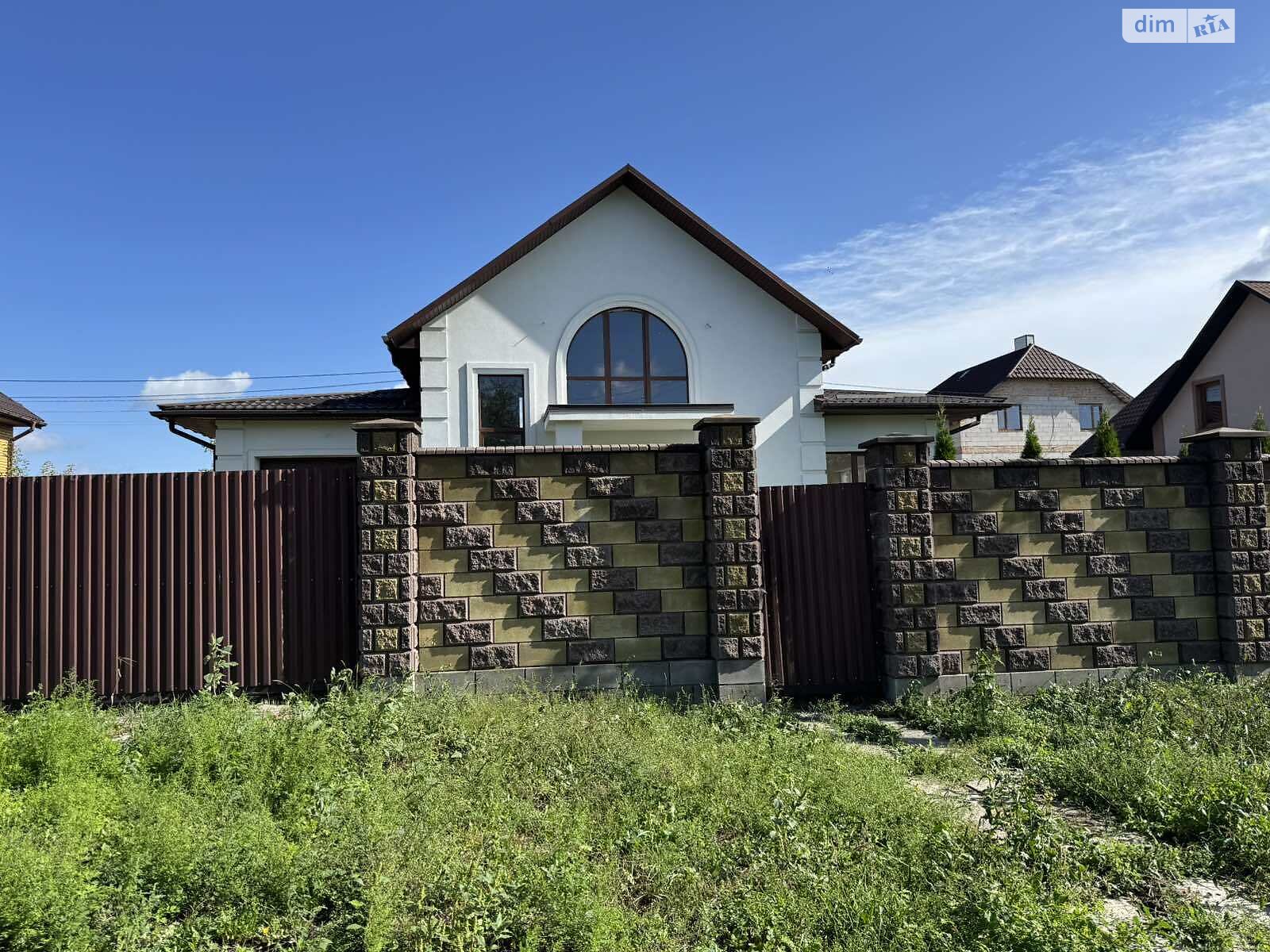 двухэтажный дом с гаражом, 182.4 кв. м, кирпич. Продажа в Обарове фото 1