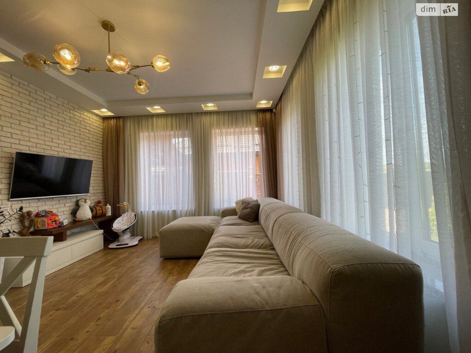 двоповерховий будинок веранда, 142 кв. м, цегла. Продаж у Обарові фото 1