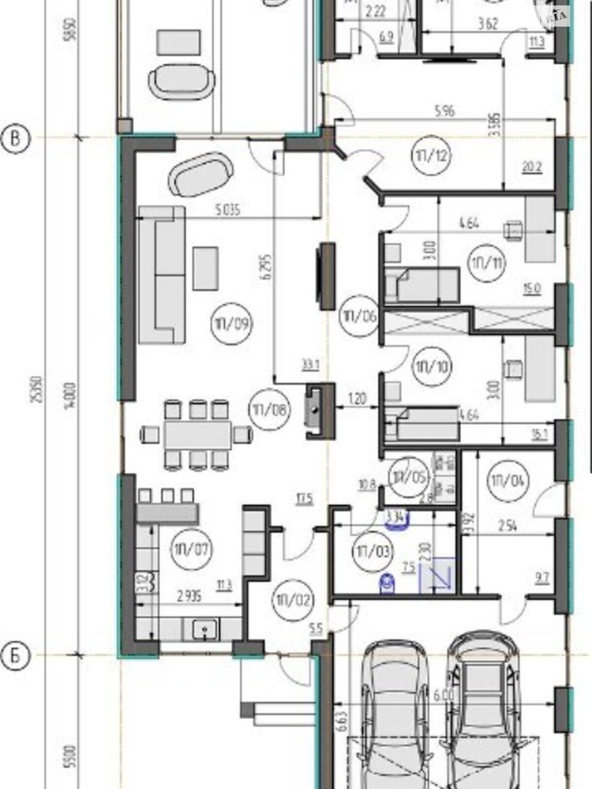 одноэтажный дом веранда, 210 кв. м, кирпич. Продажа в Обарове фото 1