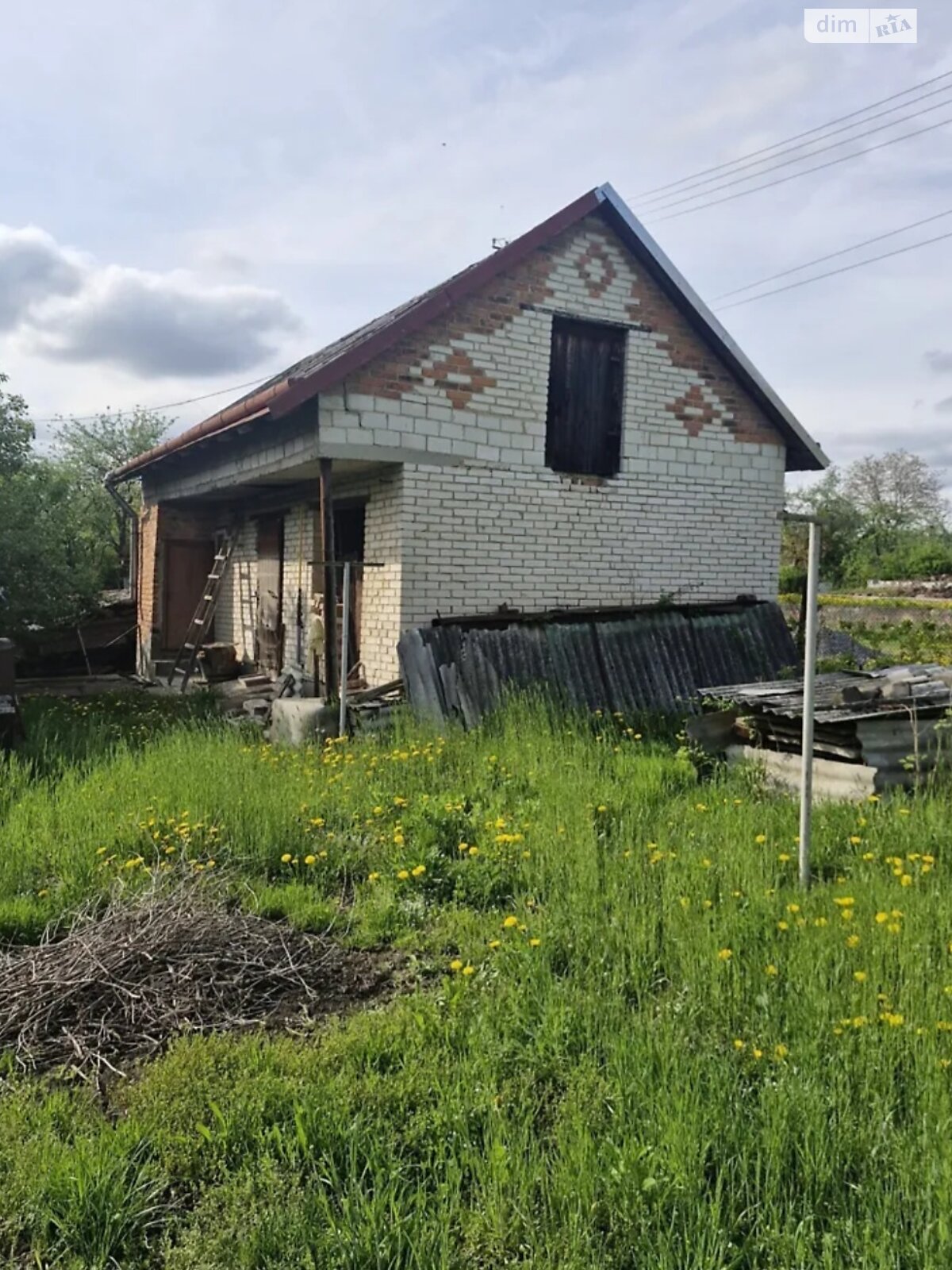одноповерховий будинок з верандою, 86 кв. м, цегла. Продаж у Оброшине фото 1 одноповерховий будинок з верандою, 86 кв. м, цегла. Продаж у Оброшине фото 1
