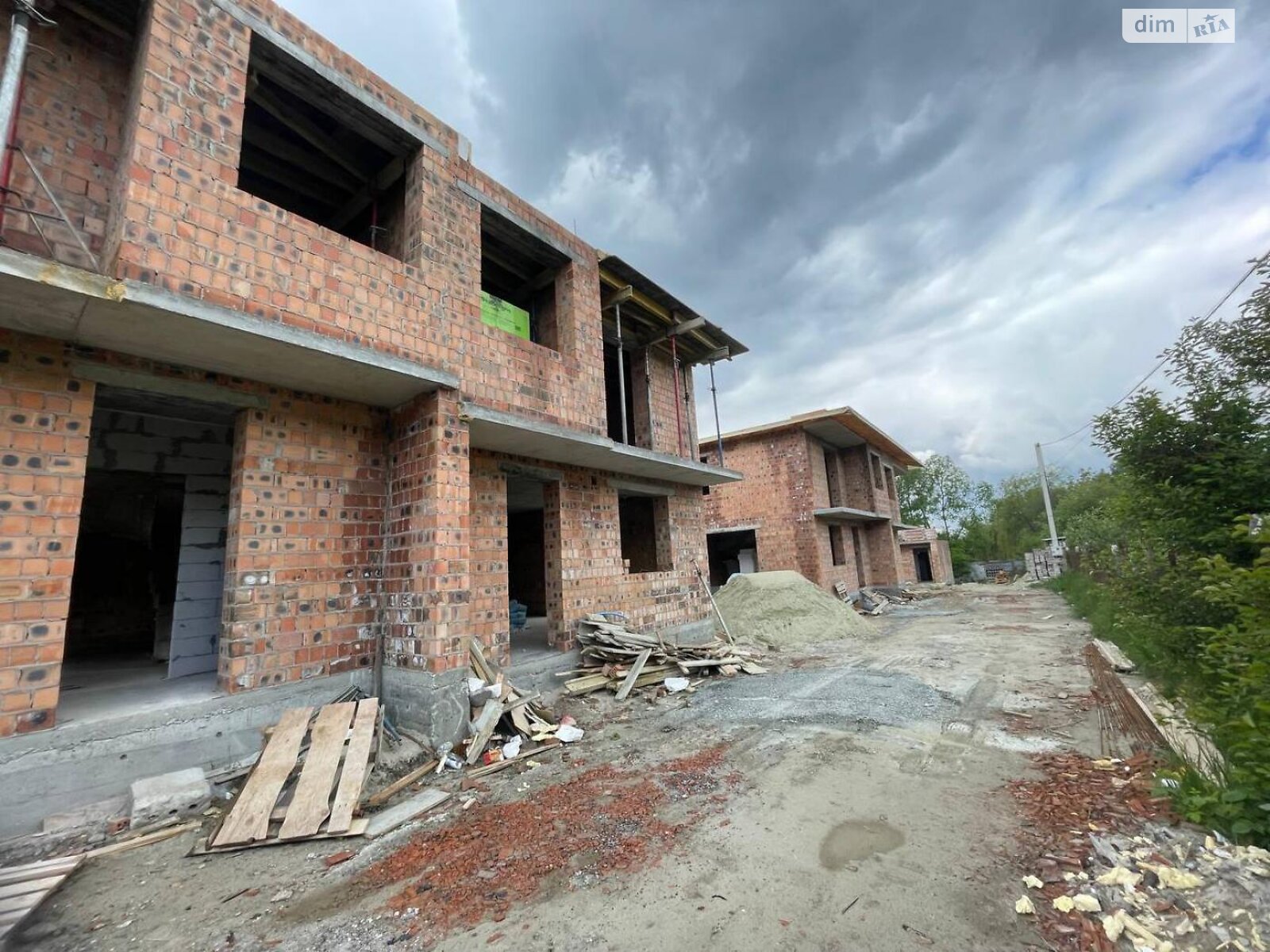 двоповерховий будинок, 77.87 кв. м, кирпич. Продаж у Оброшине фото 1 двоповерховий будинок, 77.87 кв. м, кирпич. Продаж у Оброшине фото 1