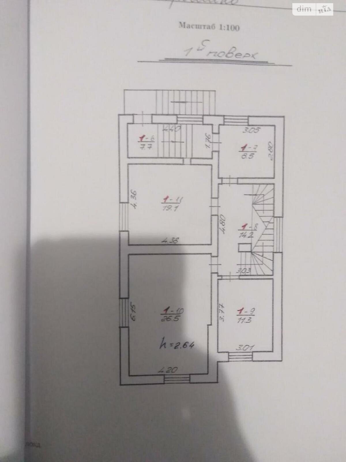 двоповерховий будинок, 250 кв. м, кирпич. Продаж у Оброшине фото 1 двоповерховий будинок, 250 кв. м, кирпич. Продаж у Оброшине фото 1