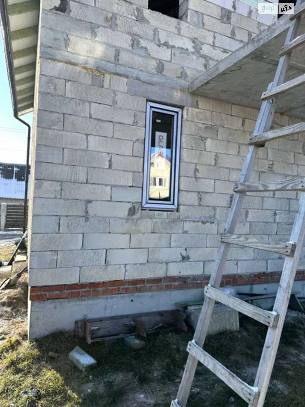 двоповерховий будинок, 150 кв. м, шлакоблок. Продаж у Оброшине фото 1