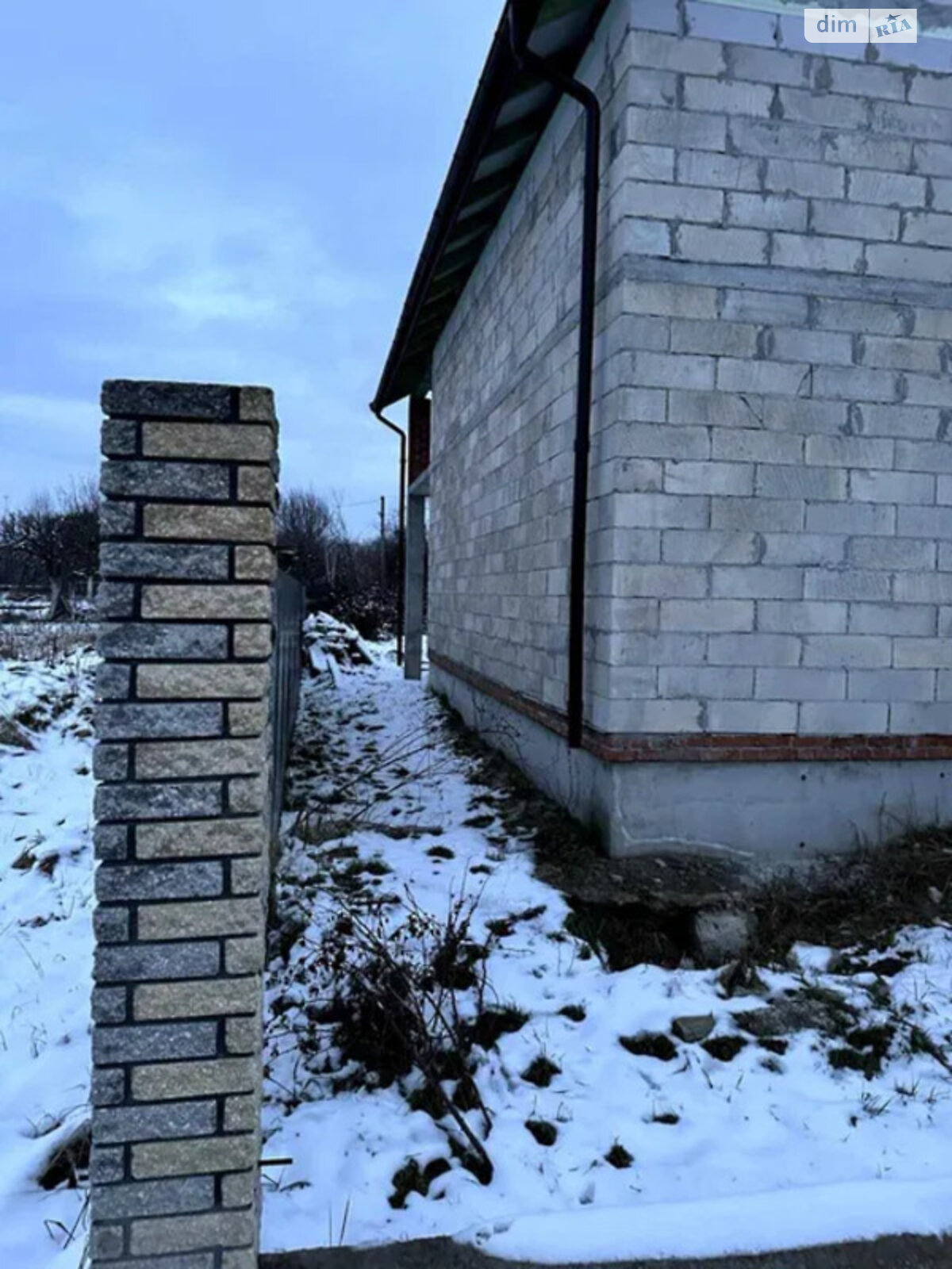 двоповерховий будинок, 150 кв. м, шлакоблок. Продаж у Оброшине фото 1