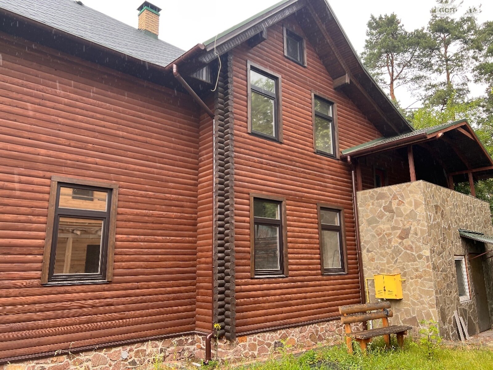 трехэтажный дом с верандой, 450 кв. м, газобетон. Продажа в Козине фото 1 трехэтажный дом с верандой, 450 кв. м, газобетон. Продажа в Козине фото 1