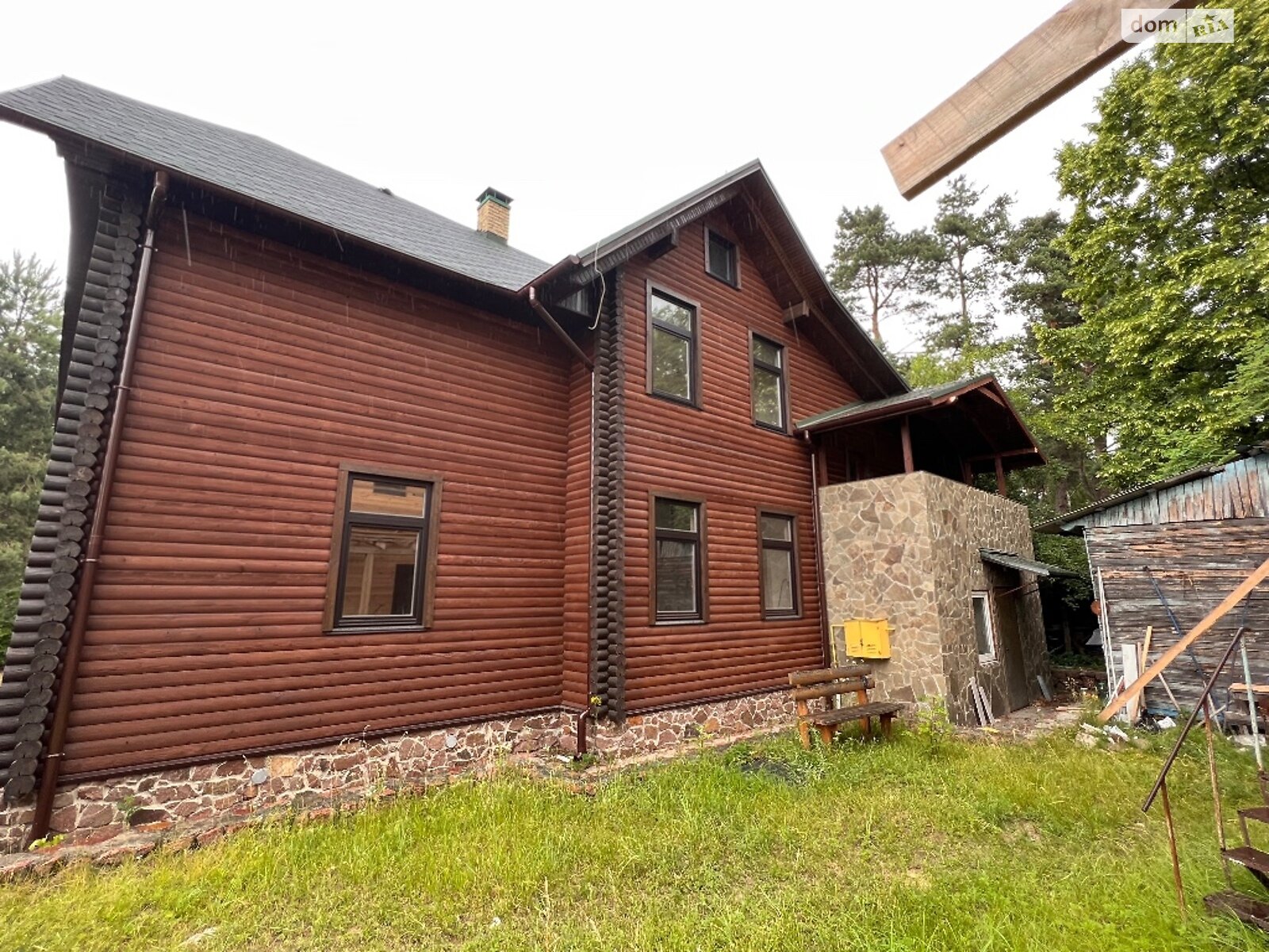 трехэтажный дом с верандой, 450 кв. м, газобетон. Продажа в Козине фото 1 трехэтажный дом с верандой, 450 кв. м, газобетон. Продажа в Козине фото 1