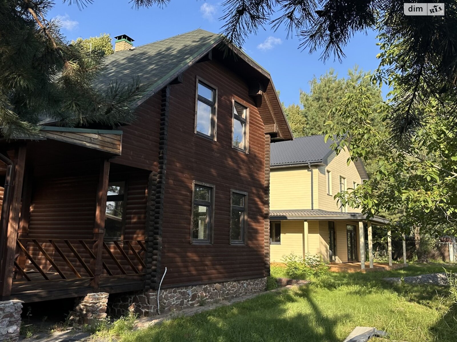 триповерховий будинок з верандою, 450 кв. м, газобетон. Продаж у Козині фото 1