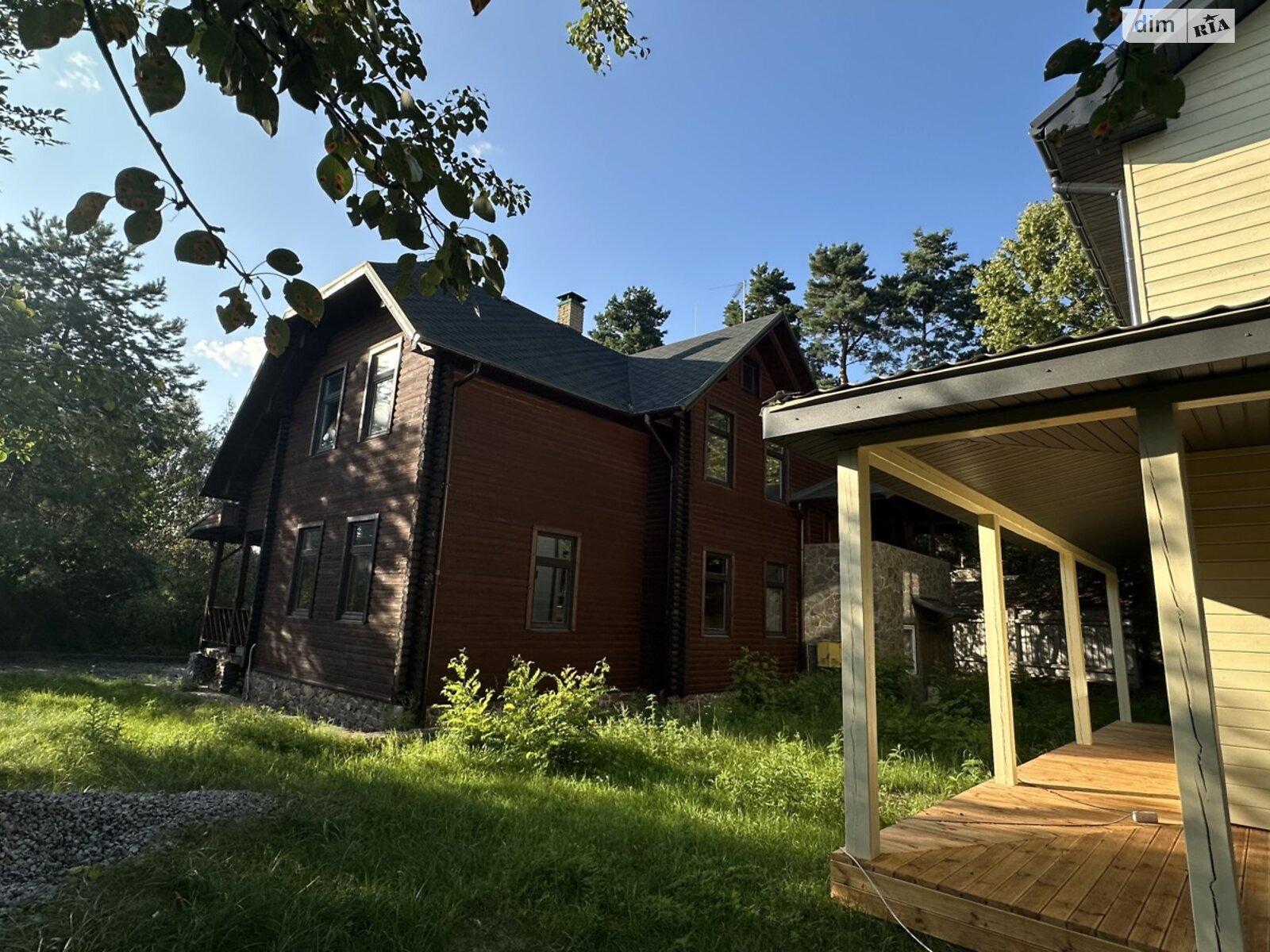 триповерховий будинок з верандою, 450 кв. м, газобетон. Продаж у Козині фото 1