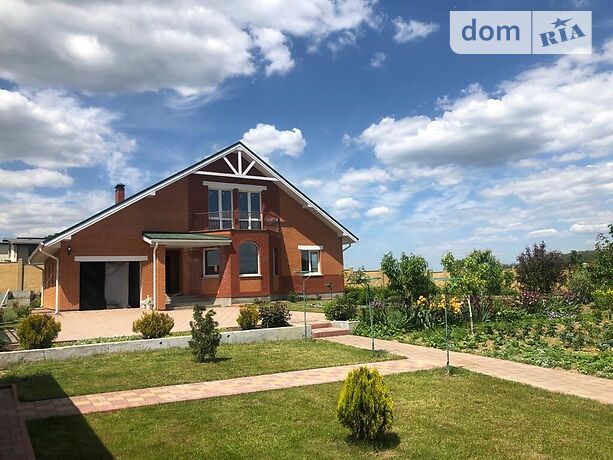 двухэтажный дом с камином, 209 кв. м, газобетон. Продажа в Великих Дмитровичах (Киевская обл.) фото 1 двухэтажный дом с камином, 209 кв. м, газобетон. Продажа в Великих Дмитровичах (Киевская обл.) фото 1