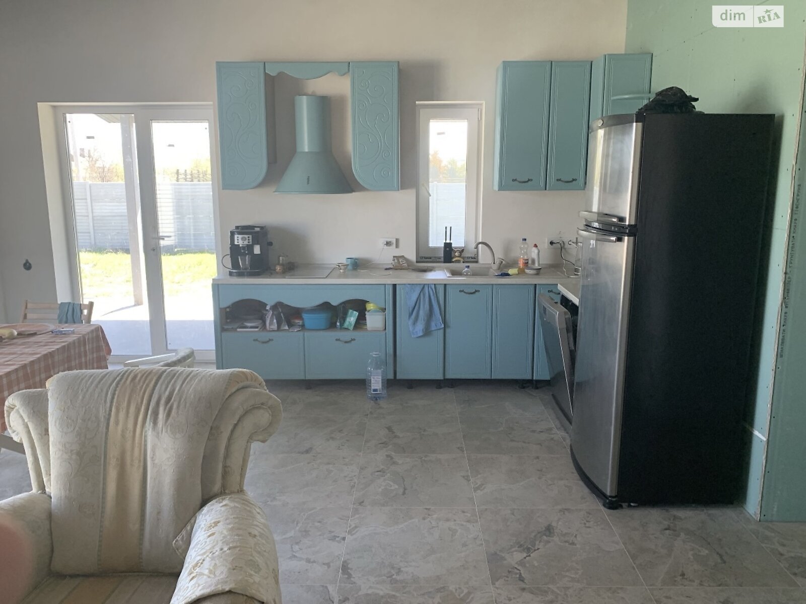 одноэтажный дом с верандой, 118 кв. м, газобетон. Продажа в Обуховке фото 1