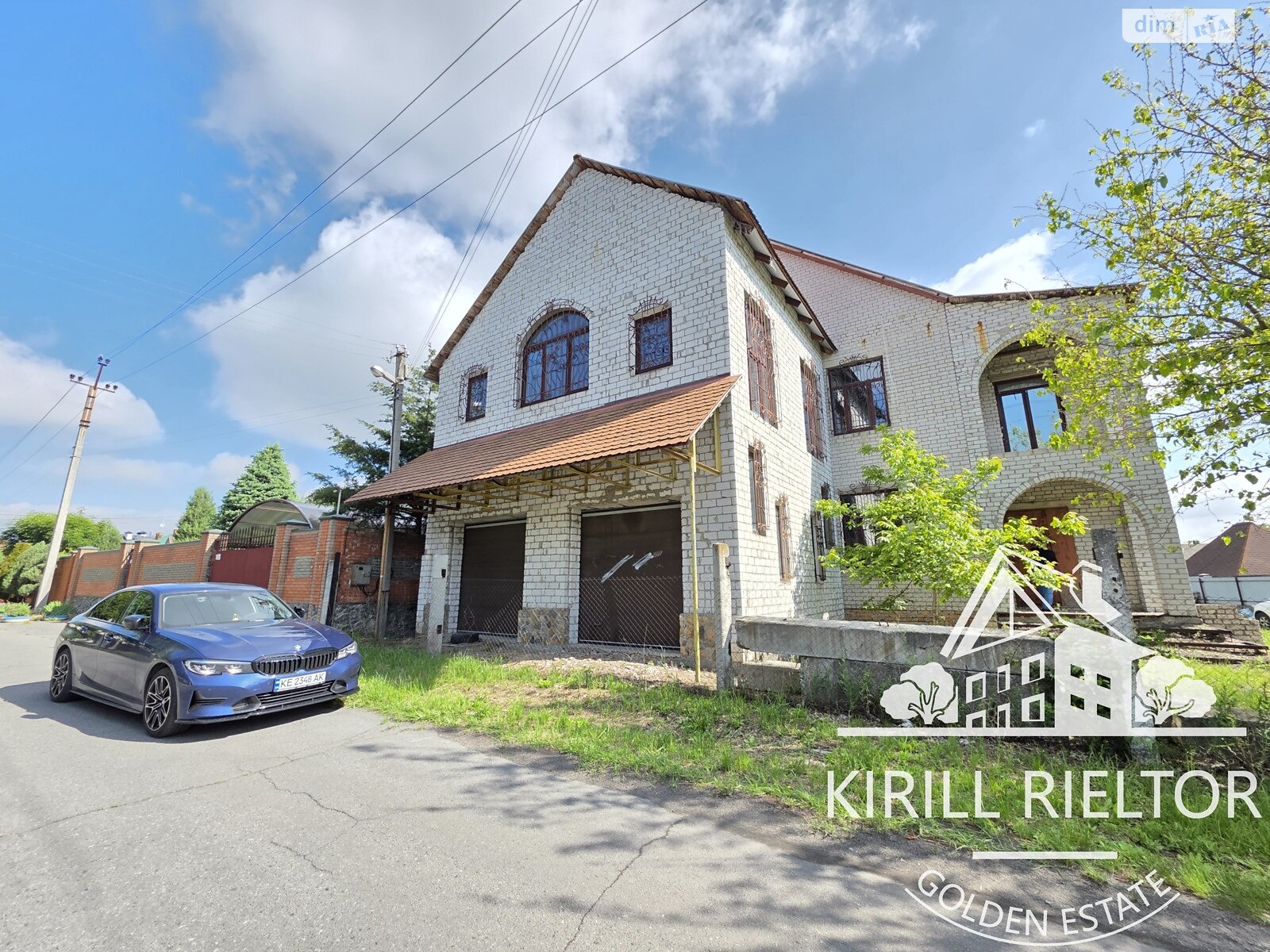 двоповерховий будинок з гаражем, 452.5 кв. м, цегла. Продаж у Обухівці фото 1 двоповерховий будинок з гаражем, 452.5 кв. м, цегла. Продаж у Обухівці фото 1