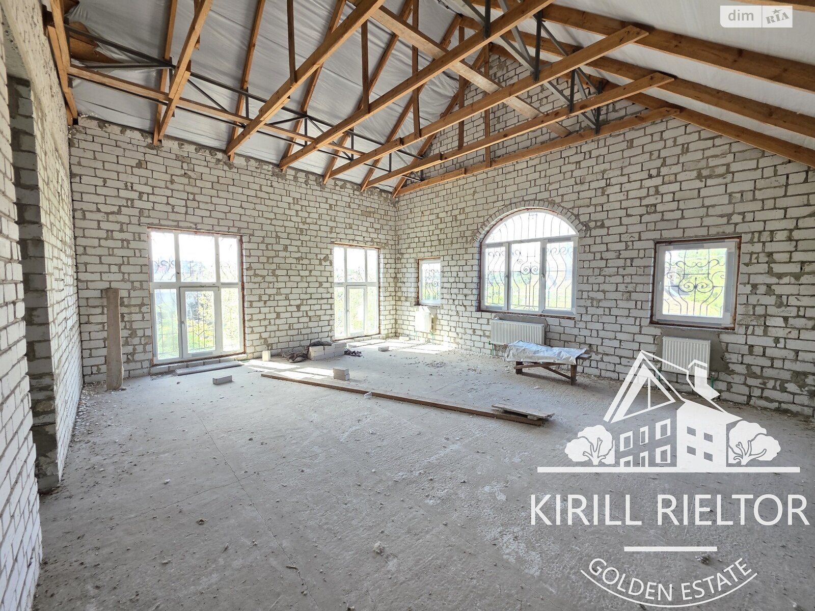 двоповерховий будинок з гаражем, 452.5 кв. м, цегла. Продаж у Обухівці фото 1 двоповерховий будинок з гаражем, 452.5 кв. м, цегла. Продаж у Обухівці фото 1