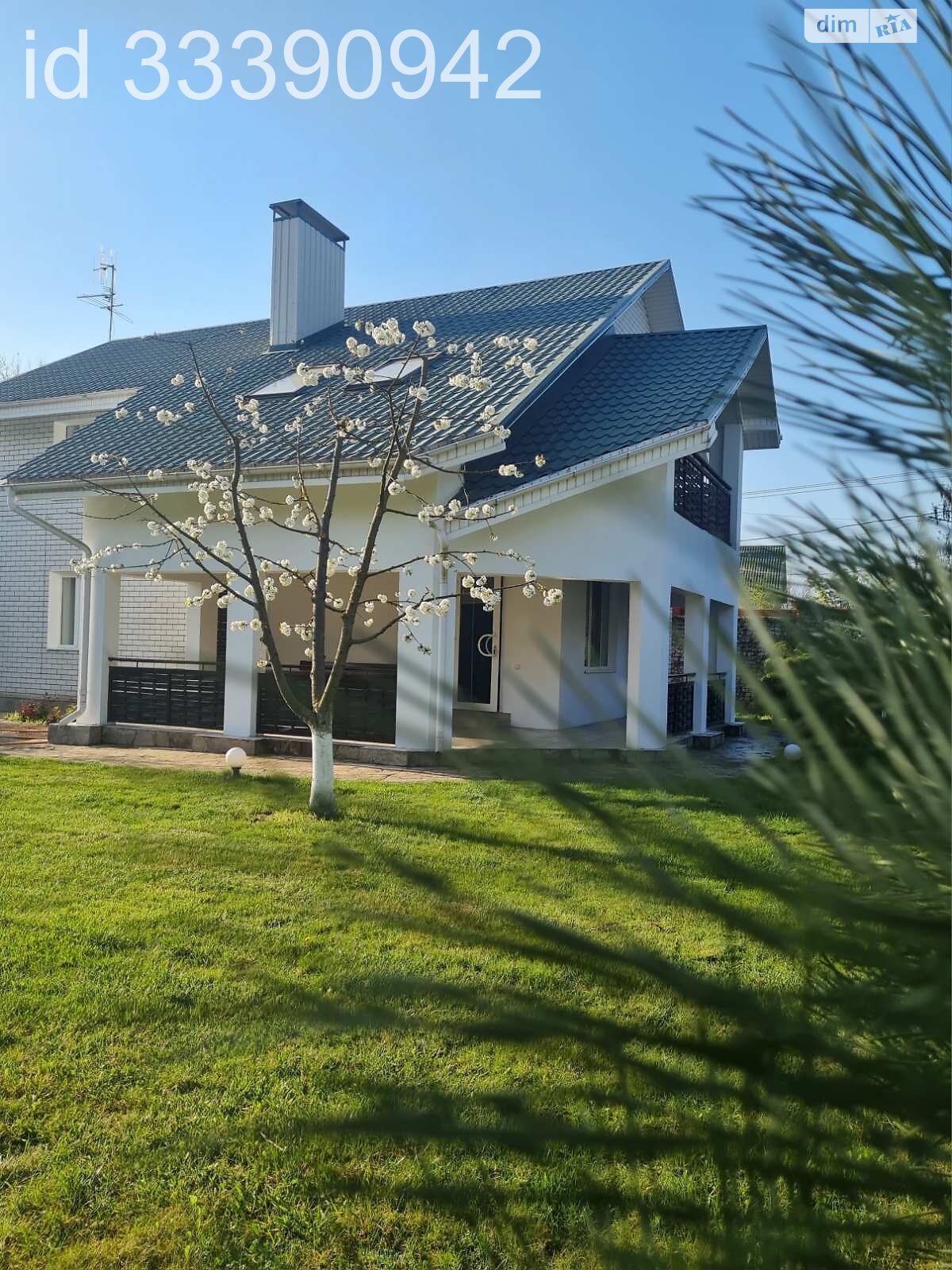 двухэтажный дом с балконом, 200 кв. м, кирпич. Продажа в Обуховке фото 1 двухэтажный дом с балконом, 200 кв. м, кирпич. Продажа в Обуховке фото 1