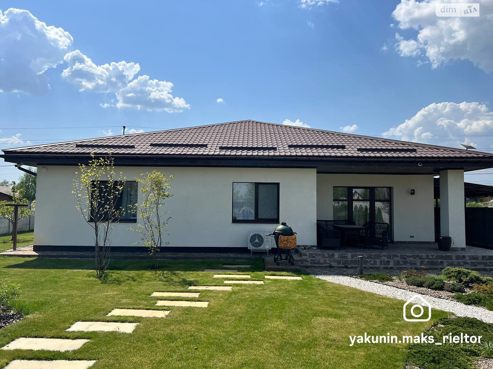 одноповерховий будинок бесідка, 137 кв. м, піноблок. Продаж у Обухівці фото 1 одноповерховий будинок бесідка, 137 кв. м, піноблок. Продаж у Обухівці фото 1