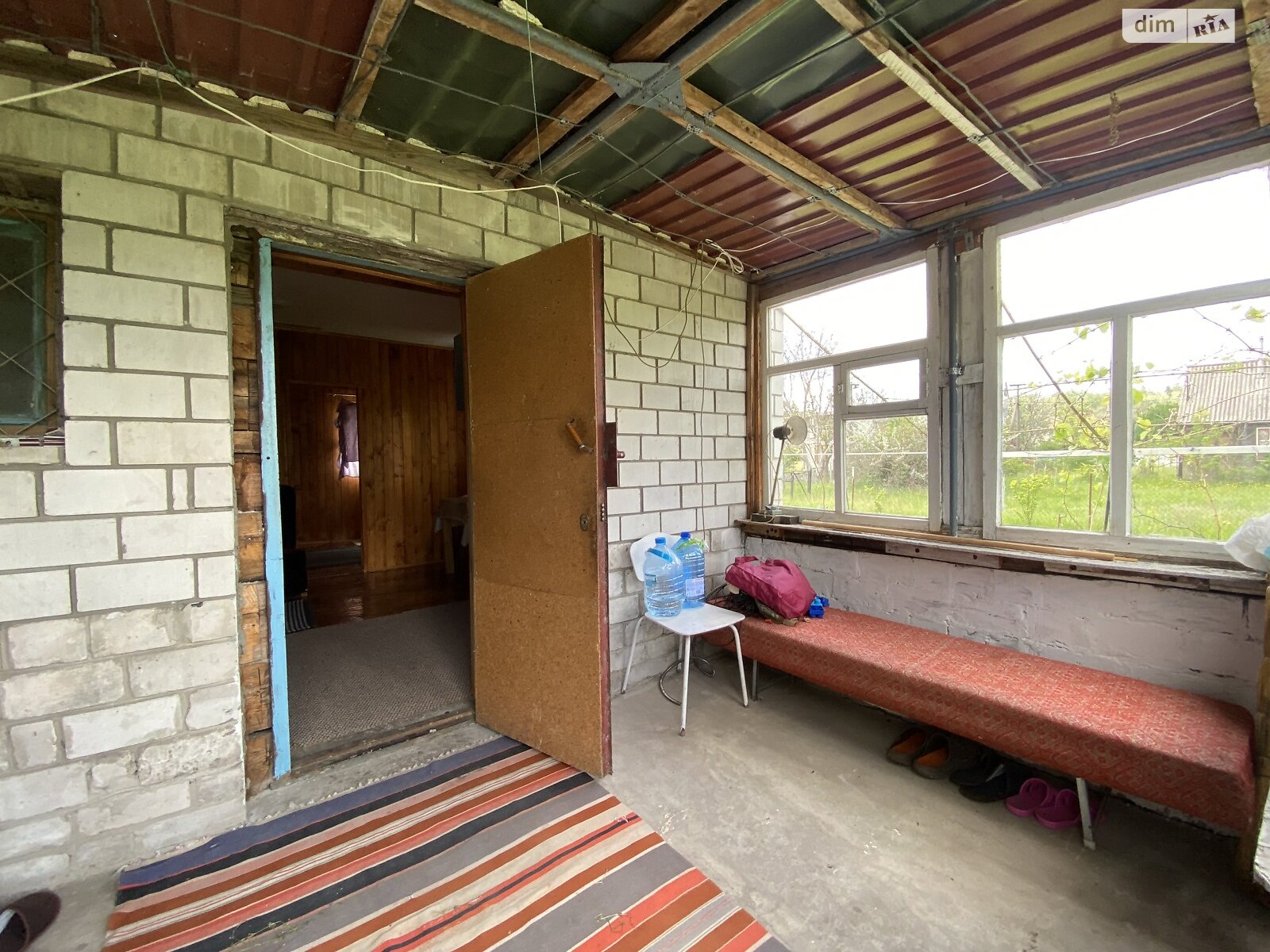 одноповерховий будинок з верандою, 31.5 кв. м, цегла. Продаж у Обухівці фото 1 одноповерховий будинок з верандою, 31.5 кв. м, цегла. Продаж у Обухівці фото 1