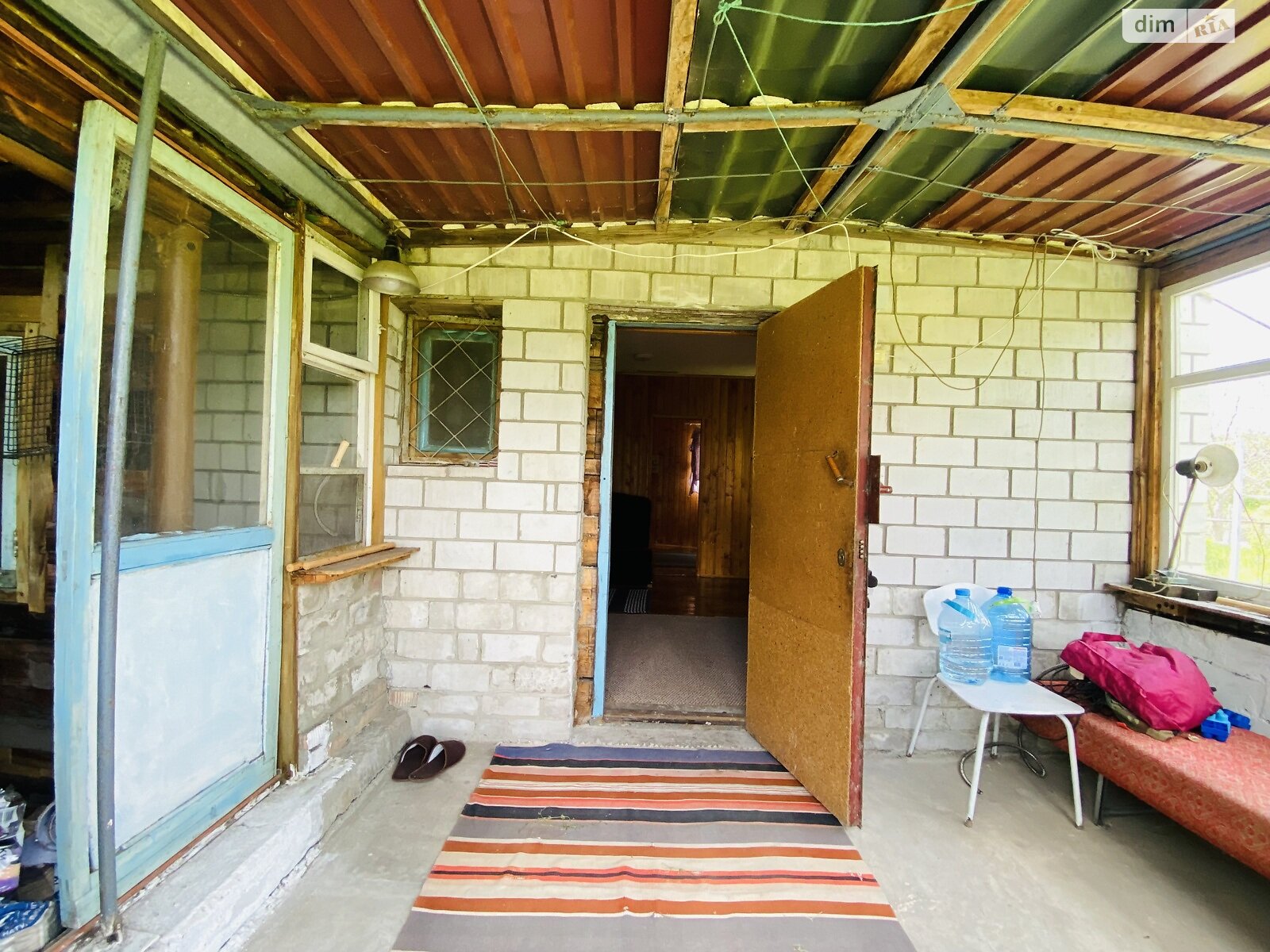 одноповерховий будинок з верандою, 31.5 кв. м, цегла. Продаж у Обухівці фото 1 одноповерховий будинок з верандою, 31.5 кв. м, цегла. Продаж у Обухівці фото 1