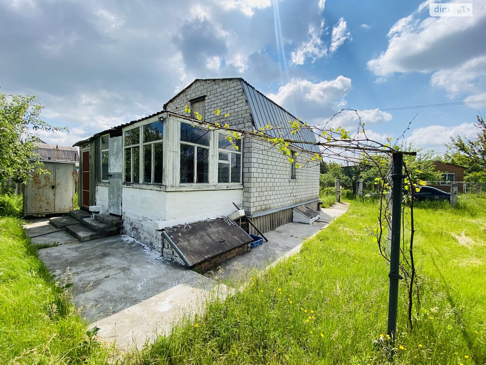 одноповерховий будинок з верандою, 31.5 кв. м, цегла. Продаж у Обухівці фото 1 одноповерховий будинок з верандою, 31.5 кв. м, цегла. Продаж у Обухівці фото 1