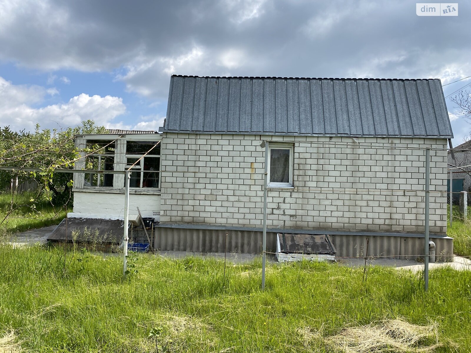 одноповерховий будинок з верандою, 31.5 кв. м, цегла. Продаж у Обухівці фото 1 одноповерховий будинок з верандою, 31.5 кв. м, цегла. Продаж у Обухівці фото 1