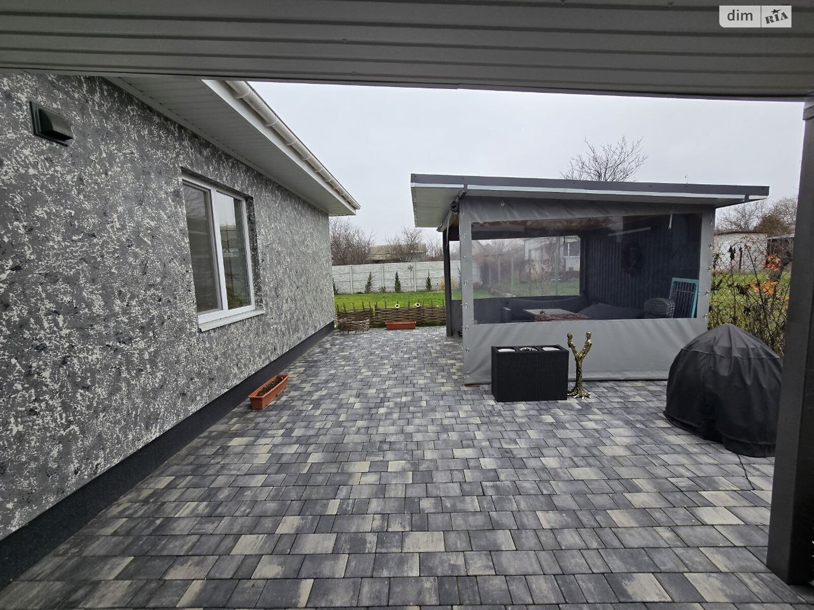 одноповерховий будинок бесідка, 80 кв. м, газобетон. Продаж у Обухівці фото 1