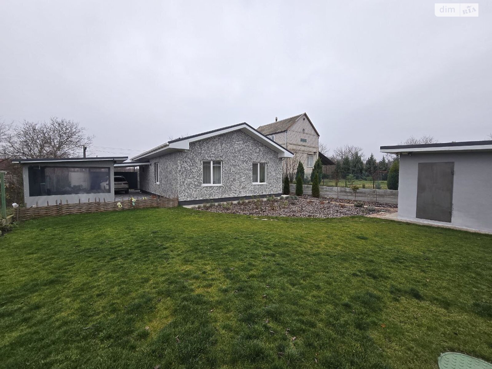 одноповерховий будинок бесідка, 80 кв. м, газобетон. Продаж у Обухівці фото 1