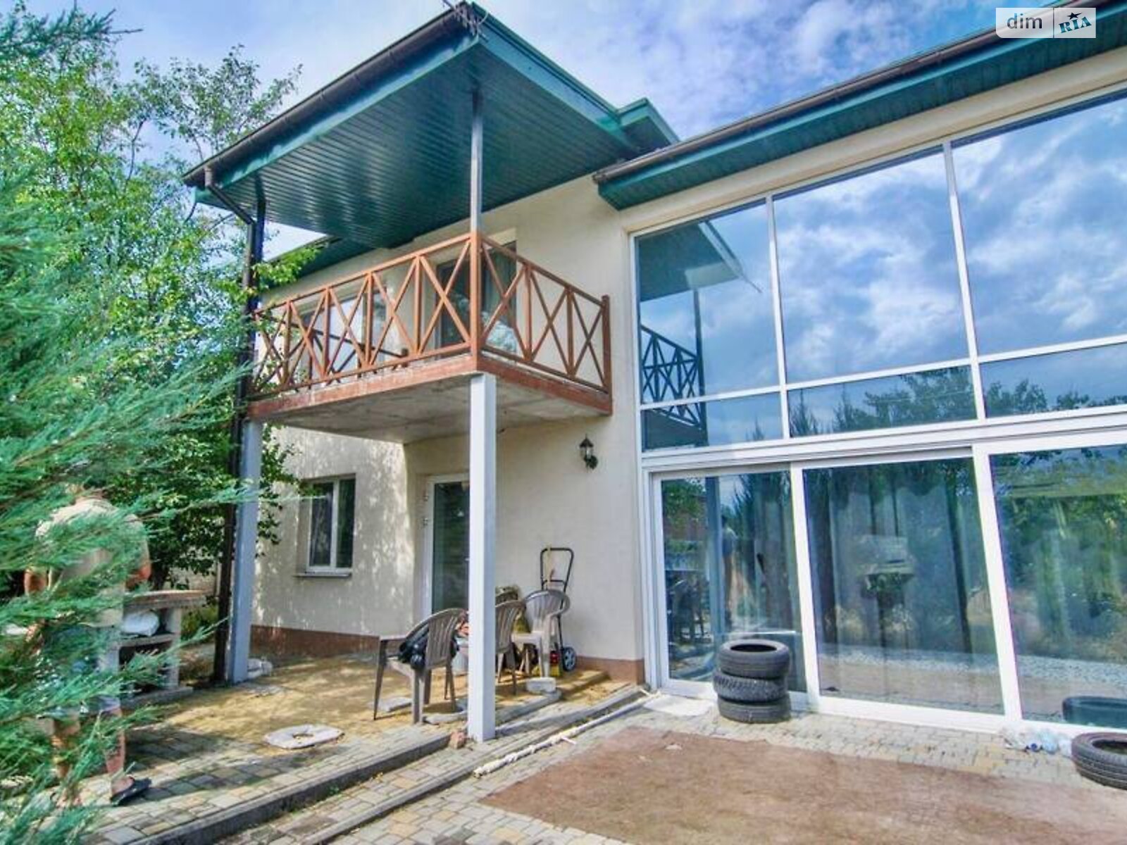 двоповерховий будинок з верандою, 181.1 кв. м, газобетон. Продаж у Обухівці фото 1 двоповерховий будинок з верандою, 181.1 кв. м, газобетон. Продаж у Обухівці фото 1