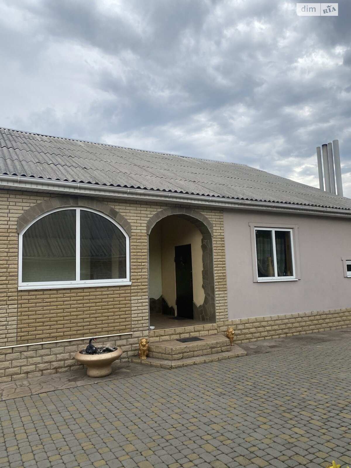 одноповерховий будинок з гаражем, 103.2 кв. м, цегла. Продаж у Обухівці фото 1 одноповерховий будинок з гаражем, 103.2 кв. м, цегла. Продаж у Обухівці фото 1