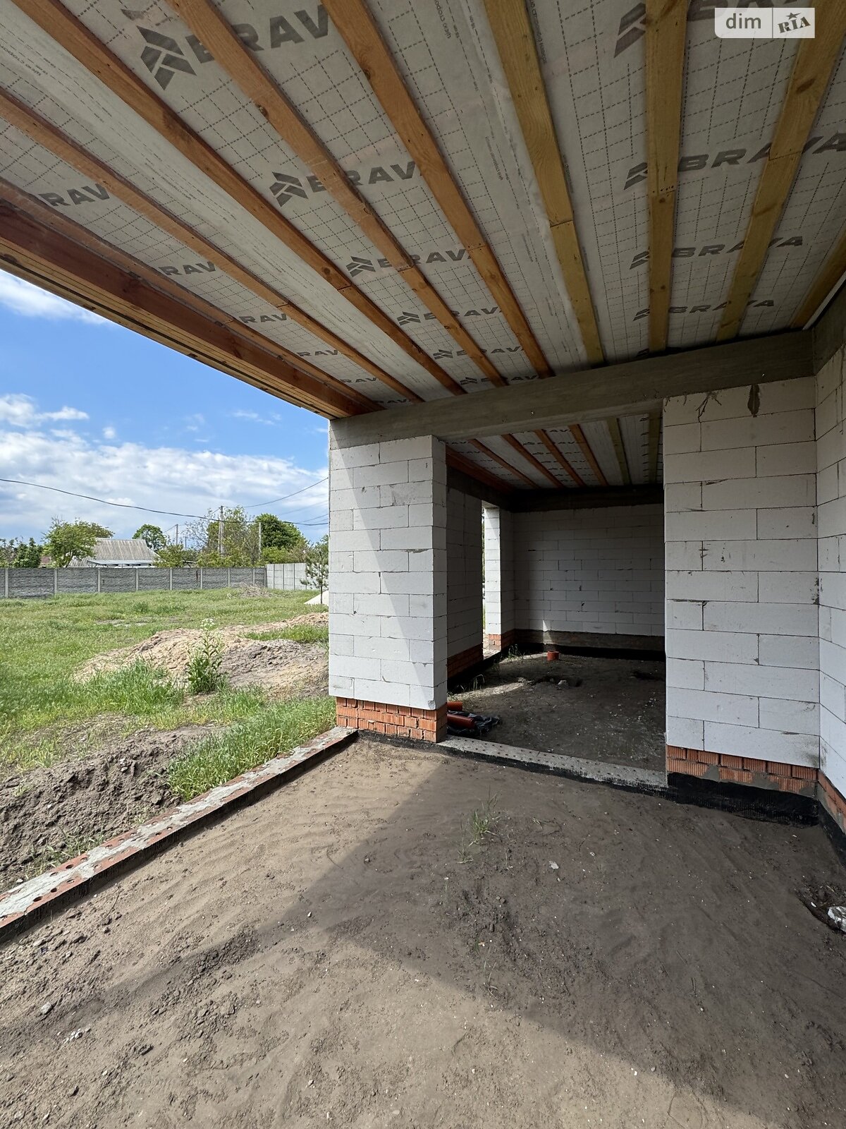 одноэтажный дом с верандой, 130 кв. м, пеноблок. Продажа в Обуховке фото 1 одноэтажный дом с верандой, 130 кв. м, пеноблок. Продажа в Обуховке фото 1