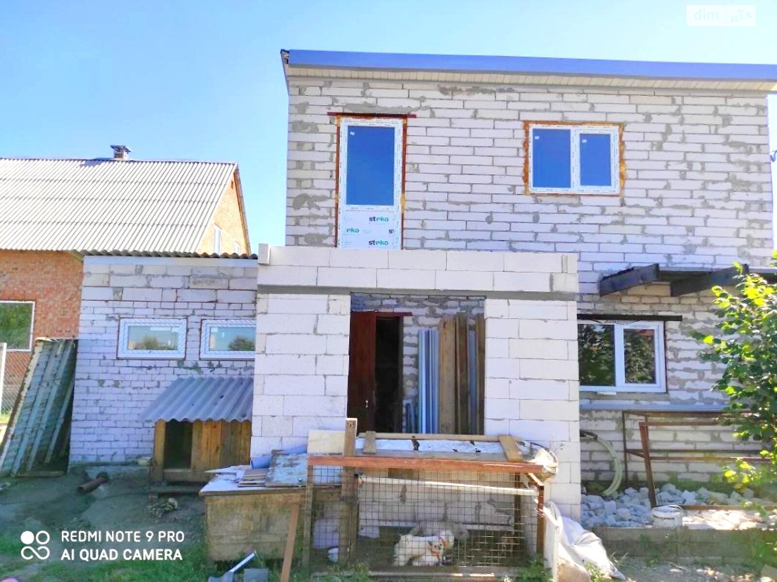 двухэтажный дом, 60 кв. м, пеноблок. Продажа в Обуховке фото 1 двухэтажный дом, 60 кв. м, пеноблок. Продажа в Обуховке фото 1