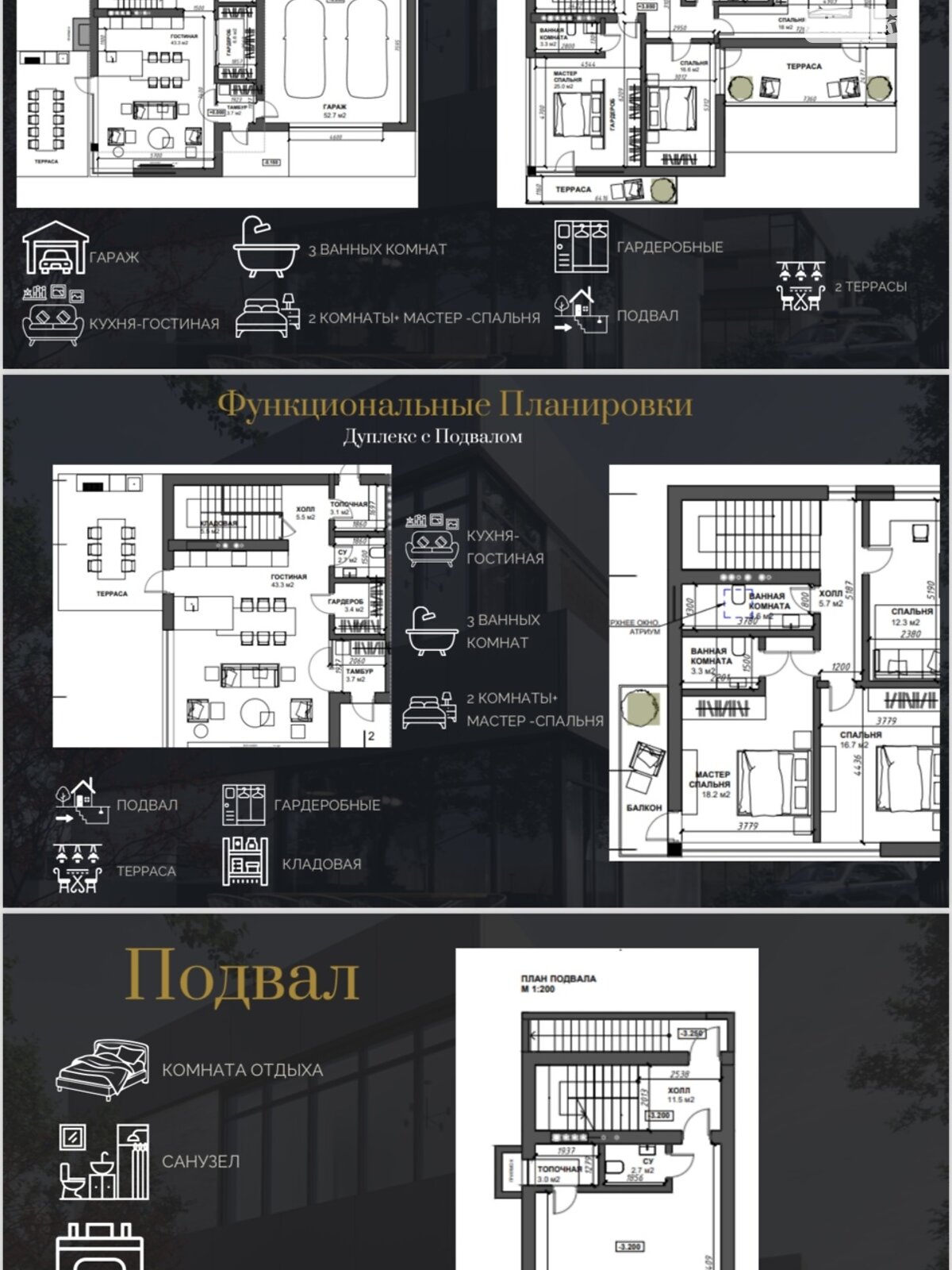 двухэтажный дом, 250 кв. м, кирпич. Продажа в Одессе район Большой Фонтан фото 1