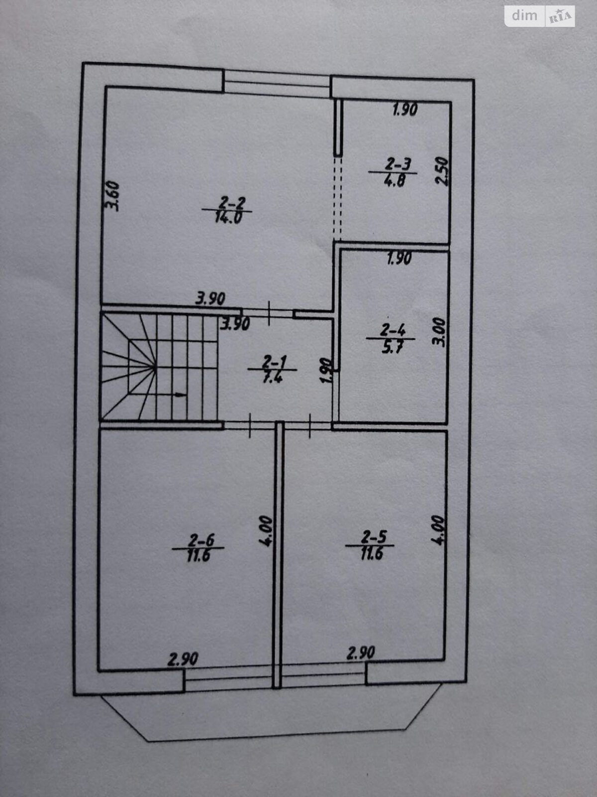 двухэтажный дом, 116 кв. м, кирпич. Продажа в Одессе район Большой Фонтан фото 1