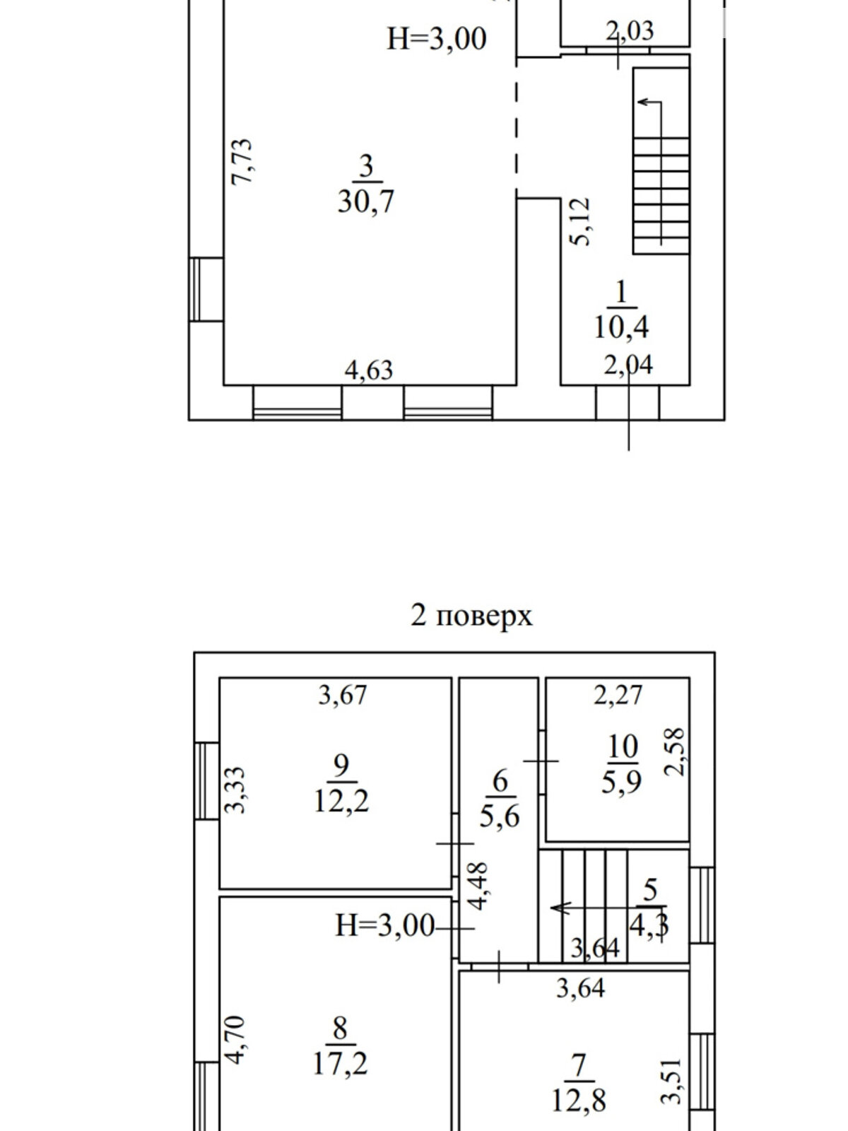 двоповерховий будинок з балконом, 108.9 кв. м, цегла. Продаж в Одесі, район Черемушки фото 1