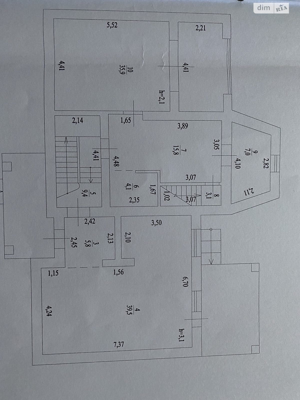 триповерховий будинок, 260 кв. м, газобетон. Продаж в Одесі, район Чорноморка фото 1