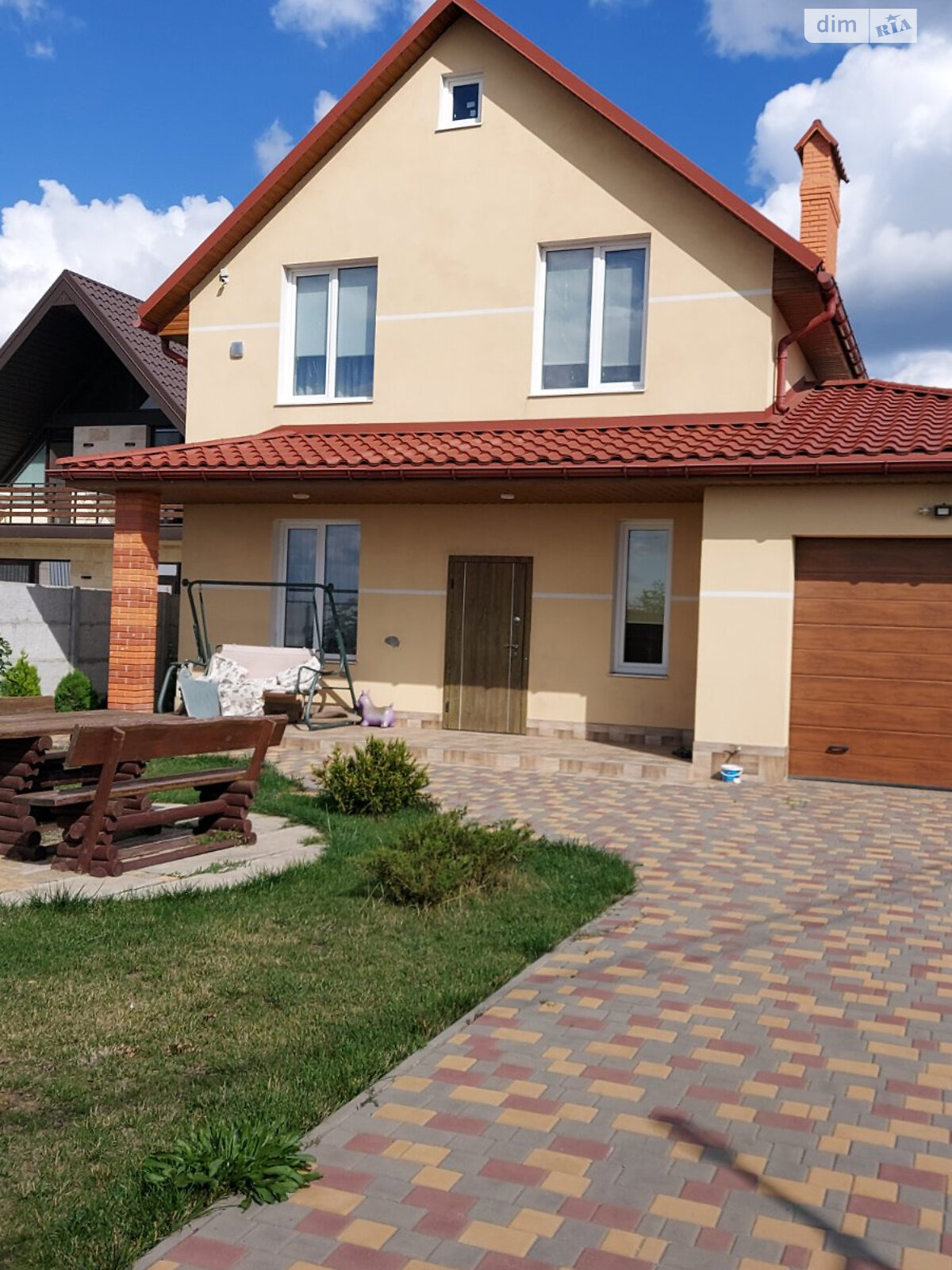 двухэтажный дом беседка, 123.8 кв. м, пеноблок. Продажа в Одессе район Червоный Хутор фото 1 двухэтажный дом беседка, 123.8 кв. м, пеноблок. Продажа в Одессе район Червоный Хутор фото 1