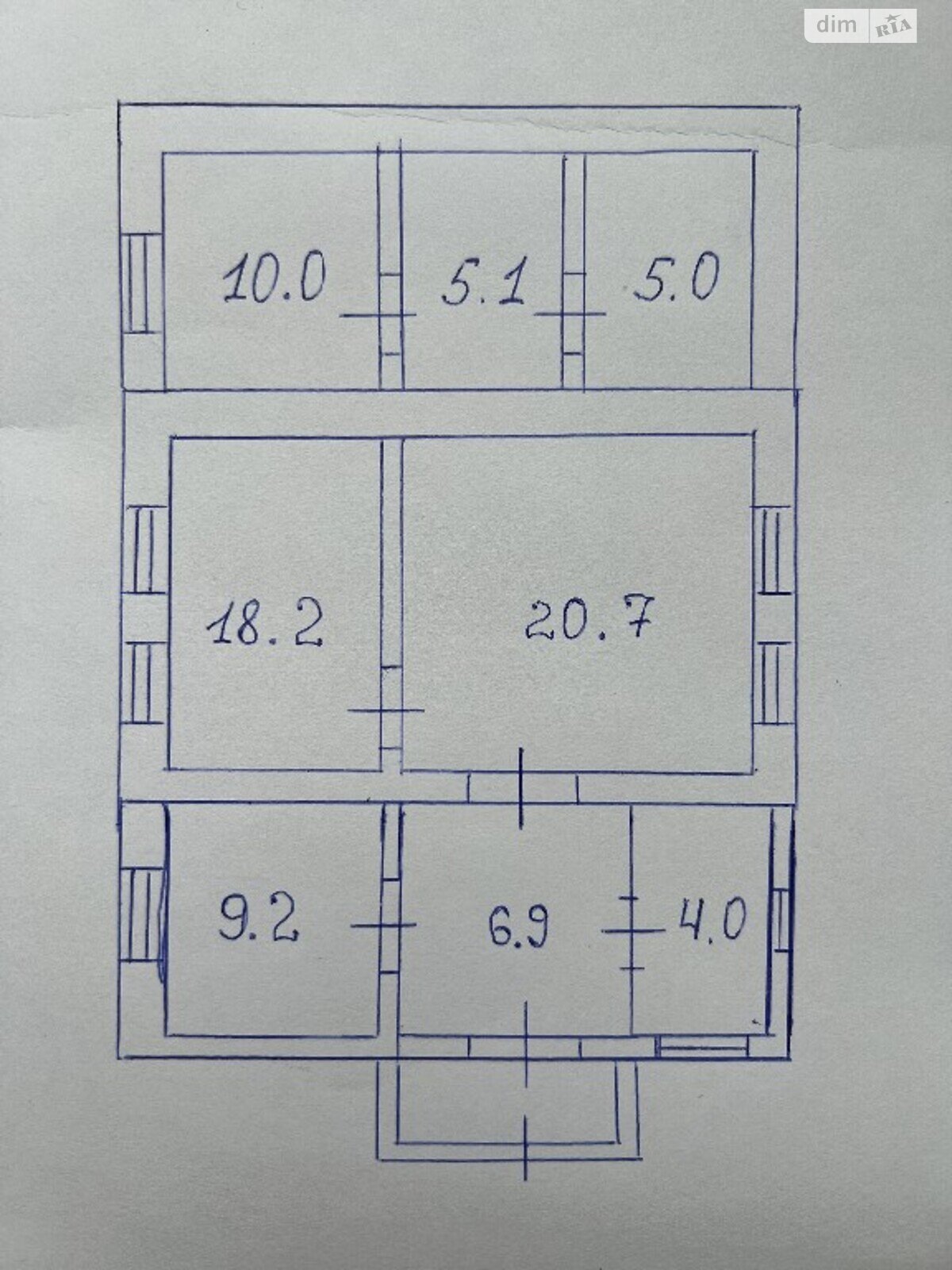 одноповерховий будинок, 80 кв. м, цегла. Продаж в Одесі, район Чубаївка фото 1