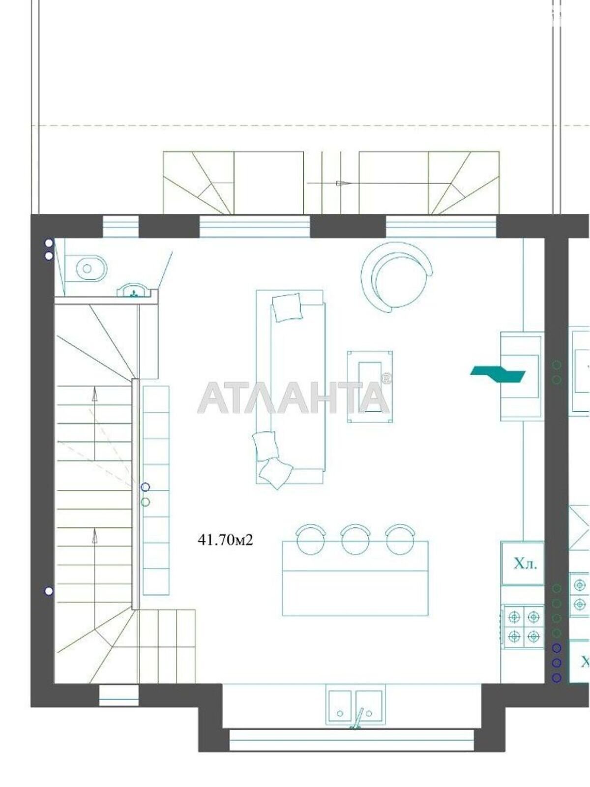 двоповерховий будинок, 125 кв. м, газобетон. Продаж в Одесі, район Київський фото 1