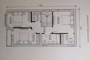 двухэтажный дом с балконом, 160 кв. м, монолитно-каркасный. Продажа в Одессе район Киевский фото 2