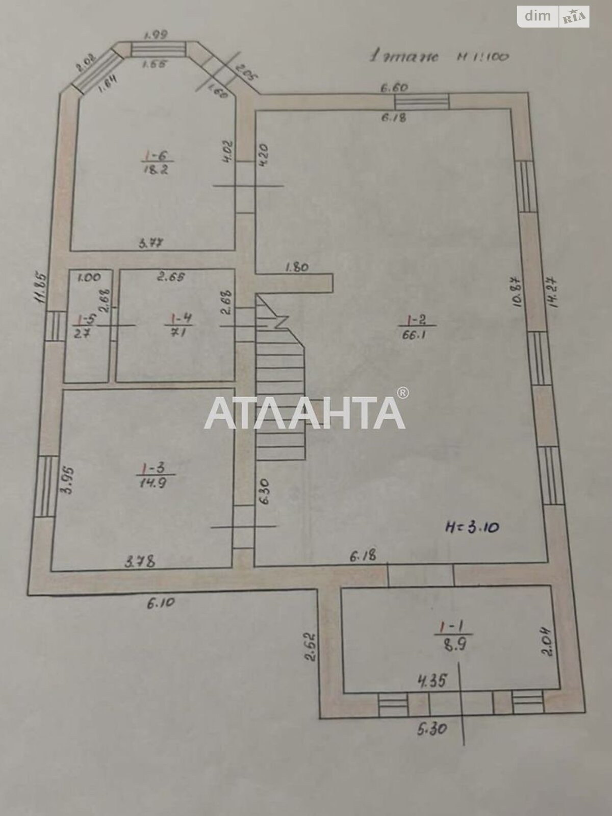 двоповерховий будинок, 250 кв. м, ракушечник (ракушняк). Продаж в Одесі, район Київський фото 1