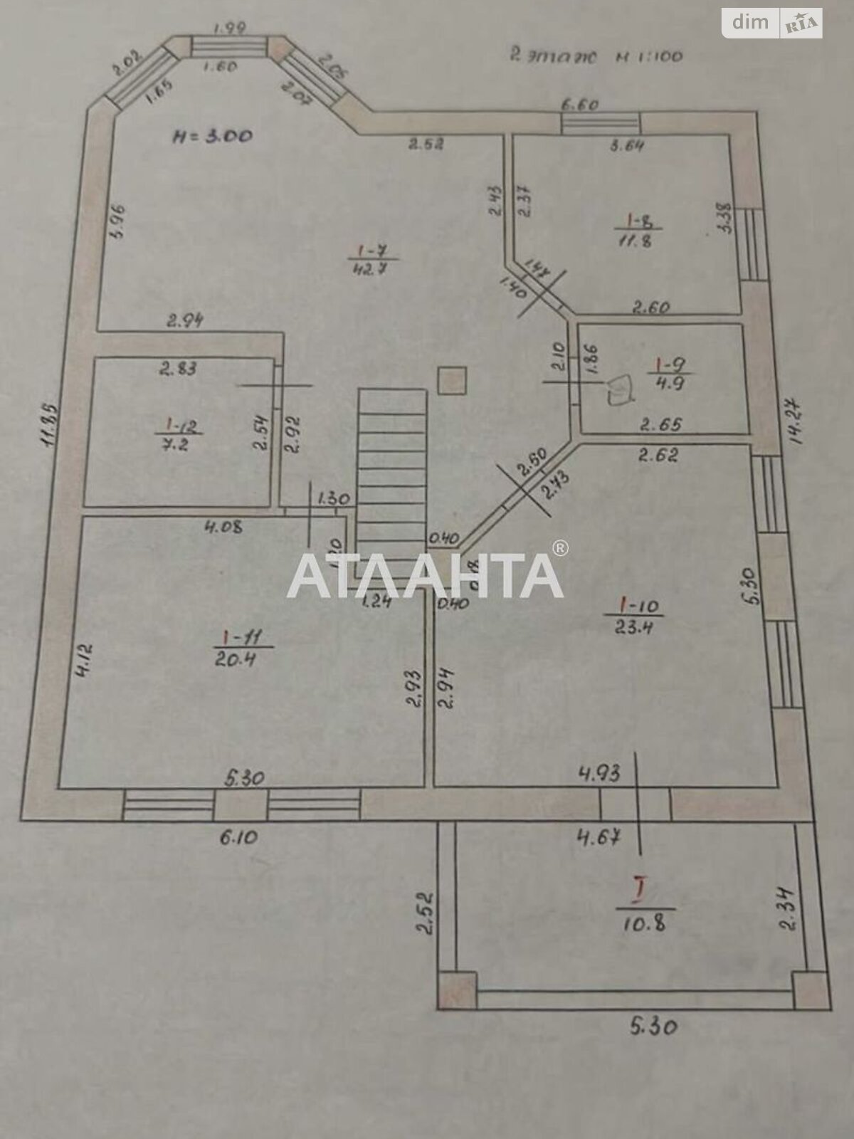 двоповерховий будинок, 250 кв. м, ракушечник (ракушняк). Продаж в Одесі, район Київський фото 1