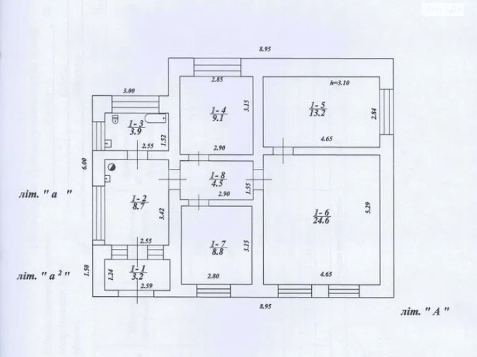 одноповерховий будинок з гаражем, 76 кв. м, цегла. Продаж в Одесі, район Лєнпоселище фото 1