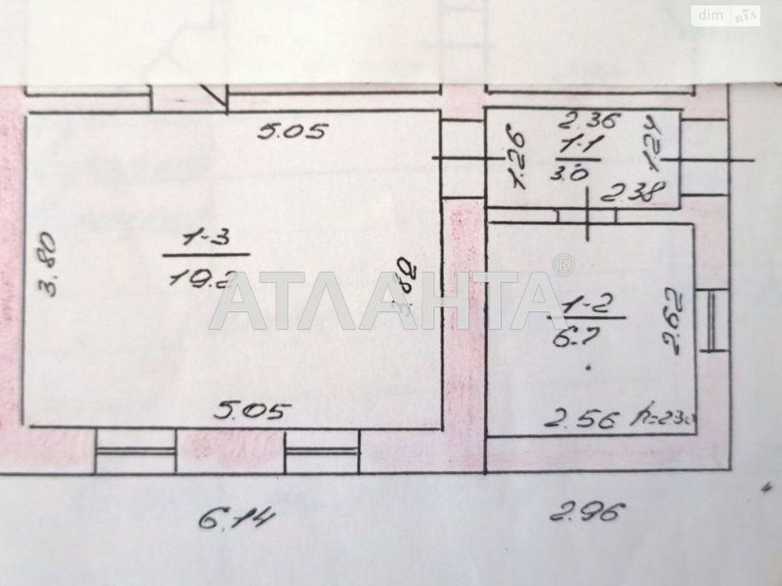 одноэтажный дом, 41.4 кв. м, ракушечник (ракушняк). Продажа в Одессе район Хаджибейский фото 1