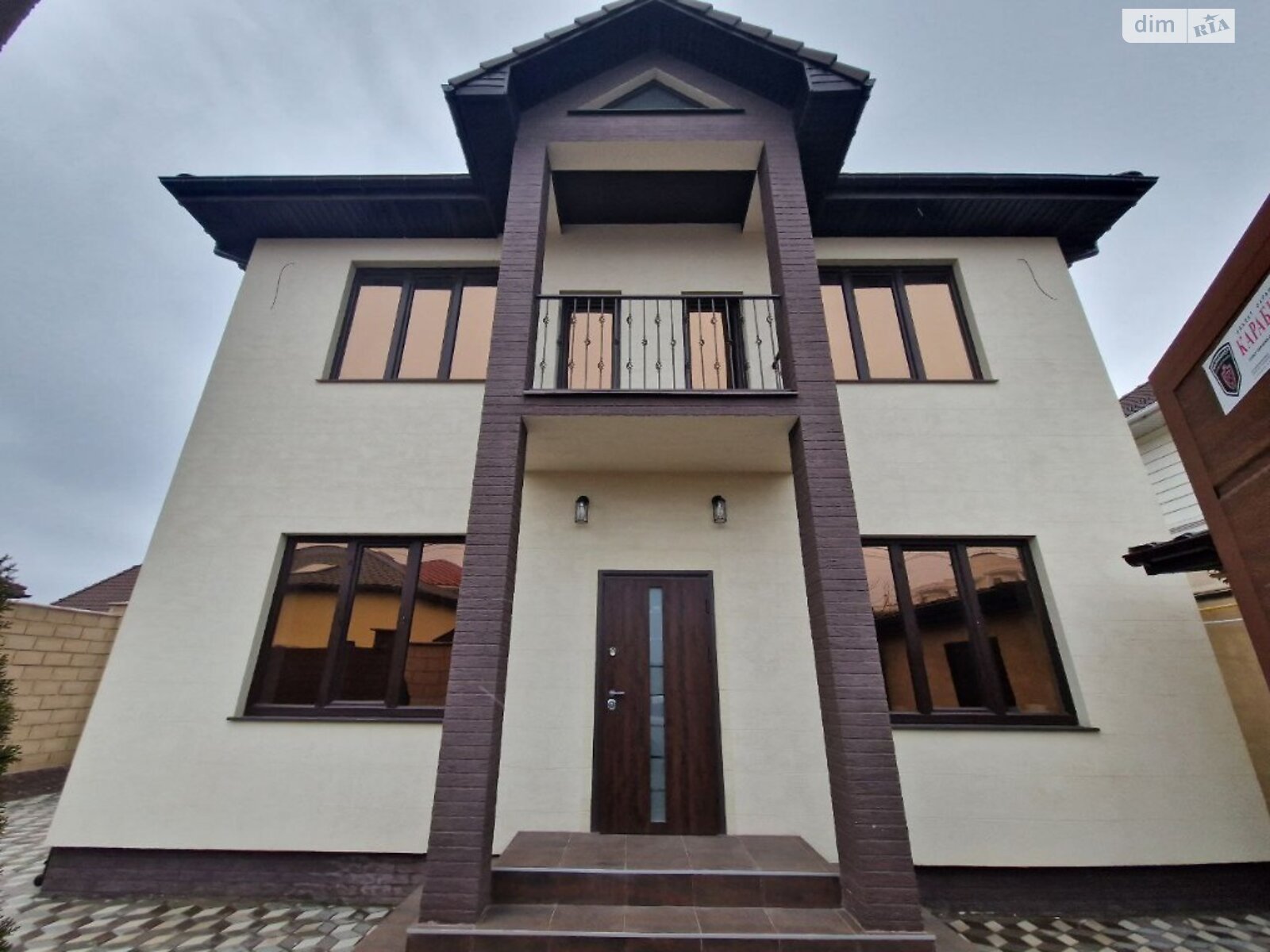 двухэтажный дом, 155 кв. м, пенобетон. Продажа в Одессе район Овидиопольский фото 1