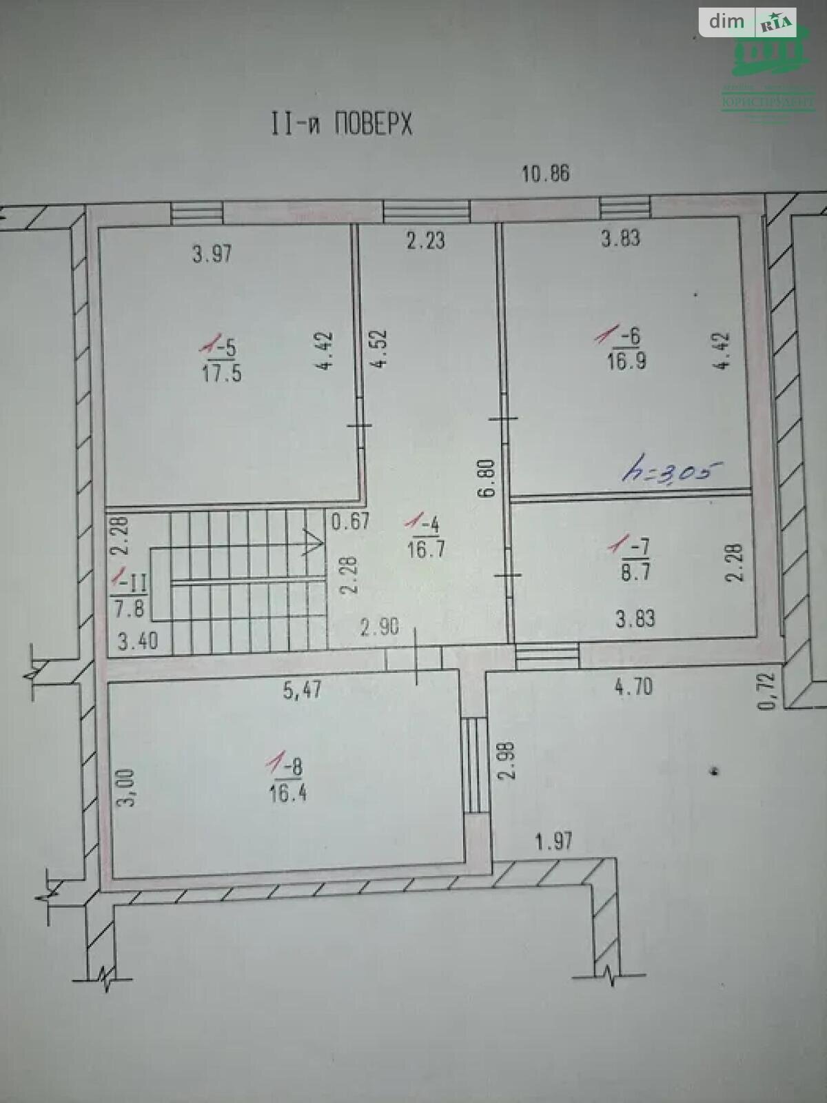 двухэтажный дом, 160 кв. м, кирпич. Продажа в Одессе район Поселок Котовского фото 1