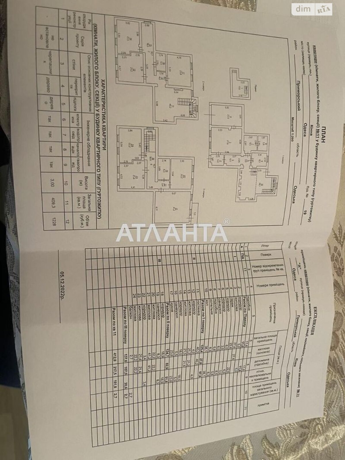 триповерховий будинок, 412.01 кв. м, ракушечник (ракушняк). Продаж в Одесі, район Приморський фото 1